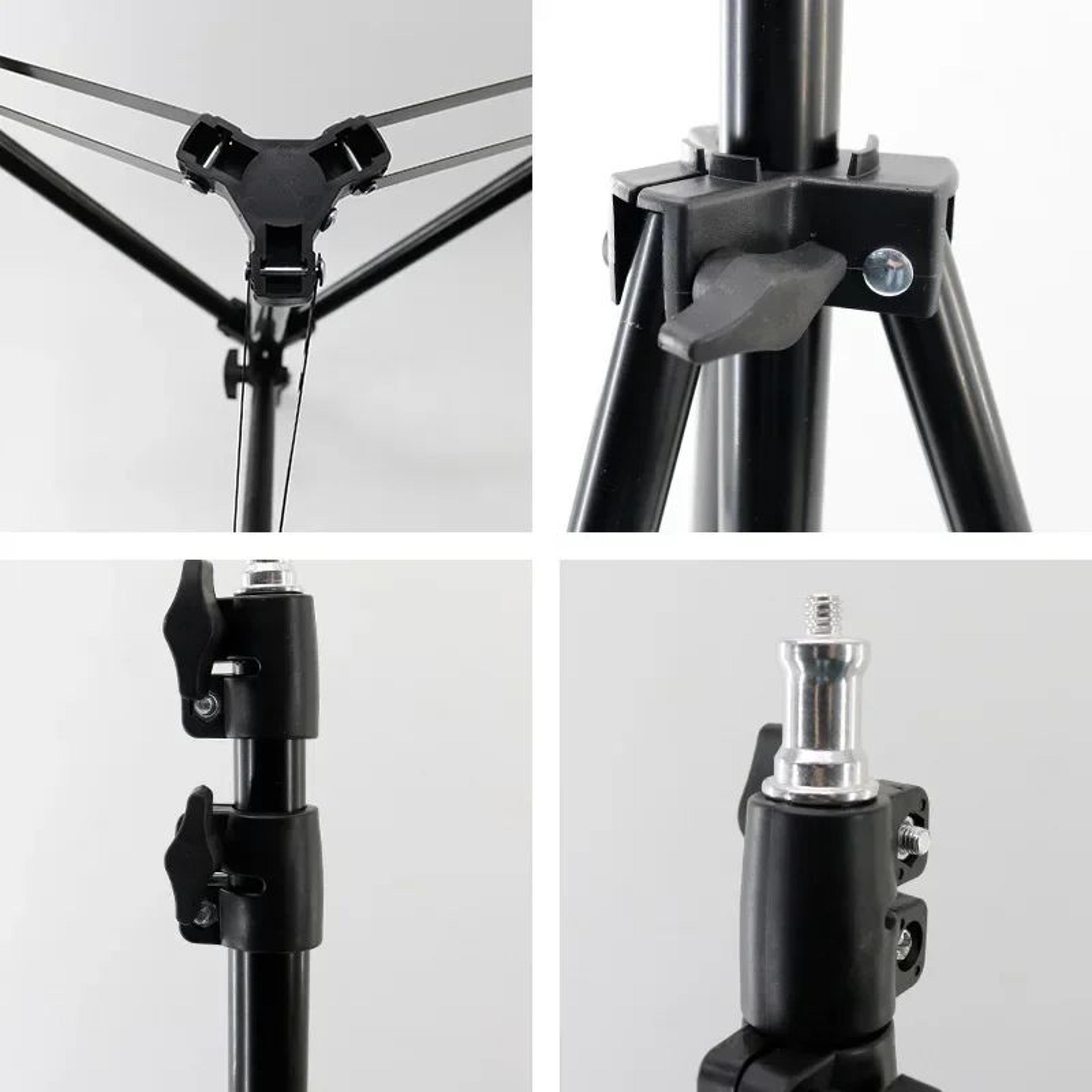 Portable Aluminum Photography Light Stand With 14 Mount 1