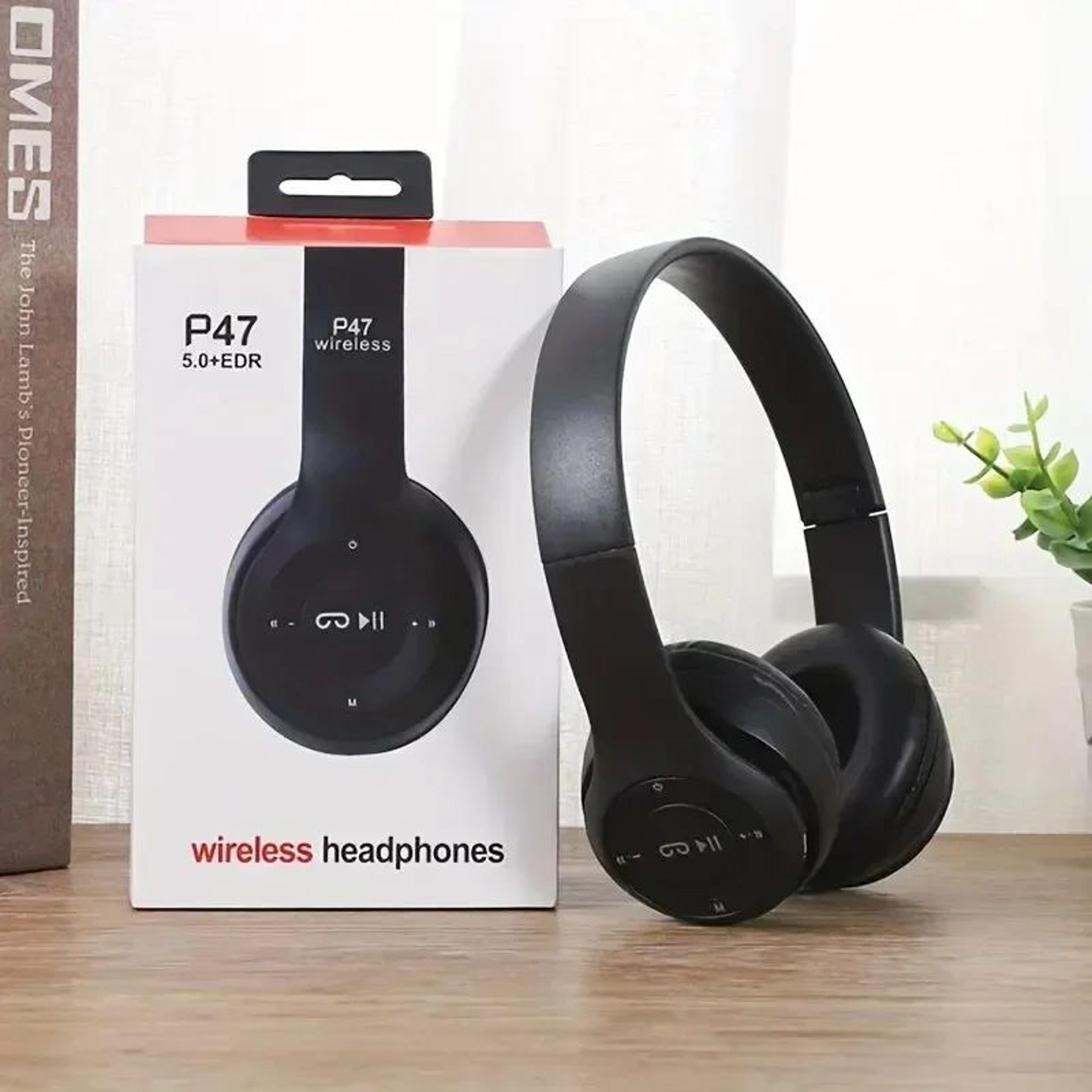 Bluetooth 50 Foldable Wireless Headphones With HiFi Bass  Mic For Gaming And Daily Use 12
