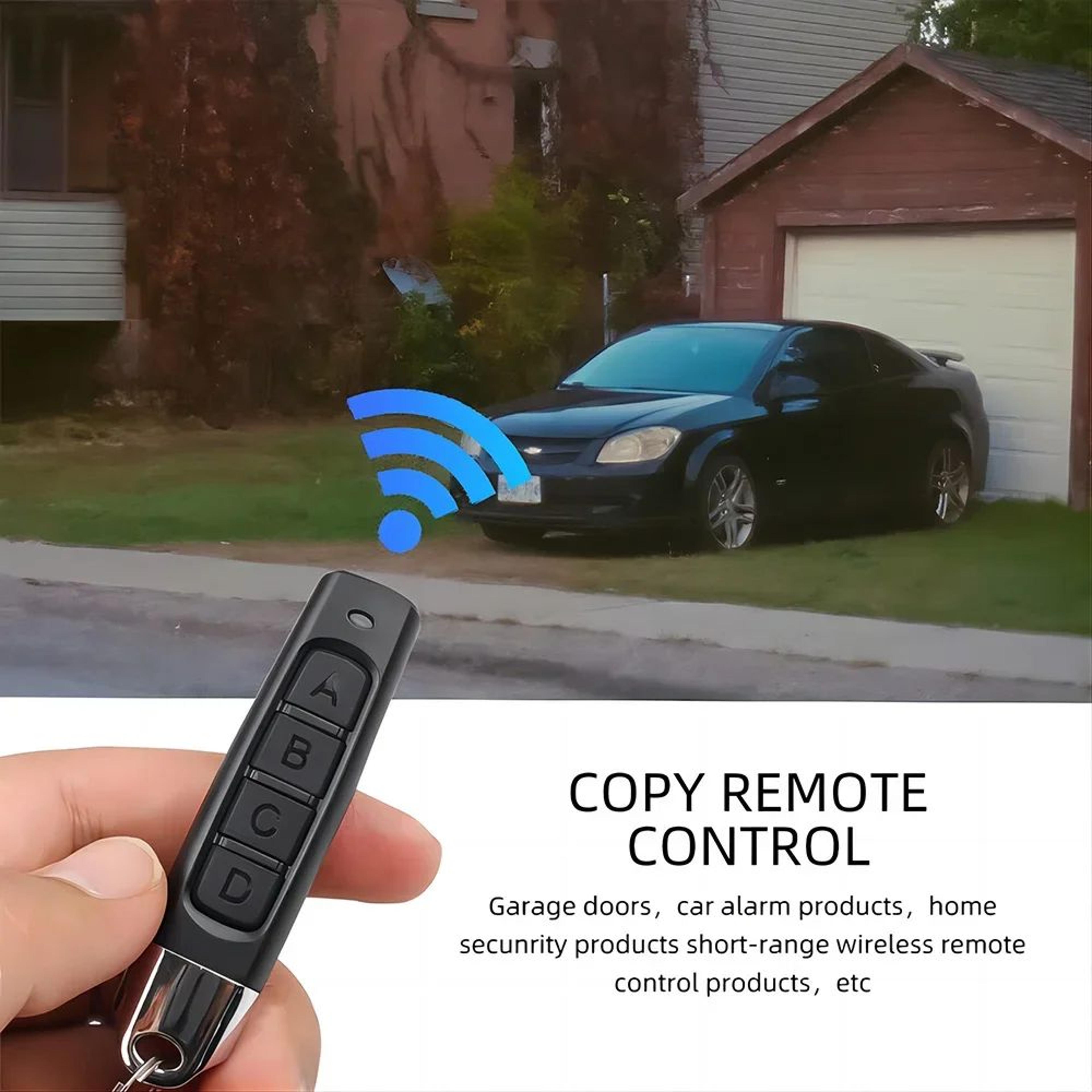 433MHz Universal Garage Door Remote Control Duplicator  Auto Copy Cloning Opener Key 0
