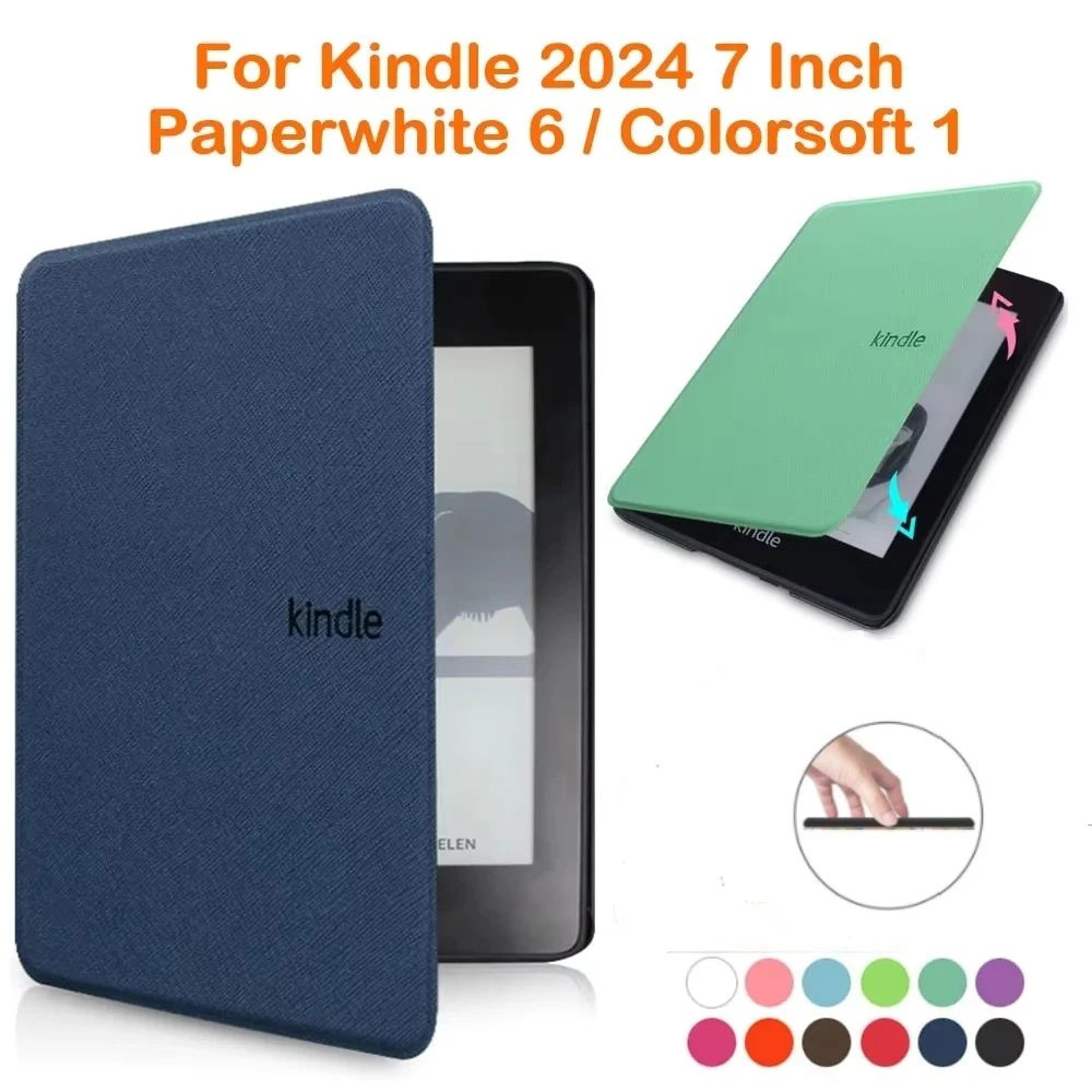 Smart Magnetic Case For Kindle Paperwhite 12th Gen 2024  Slim Protective Cover With Auto Wake Sleep 5