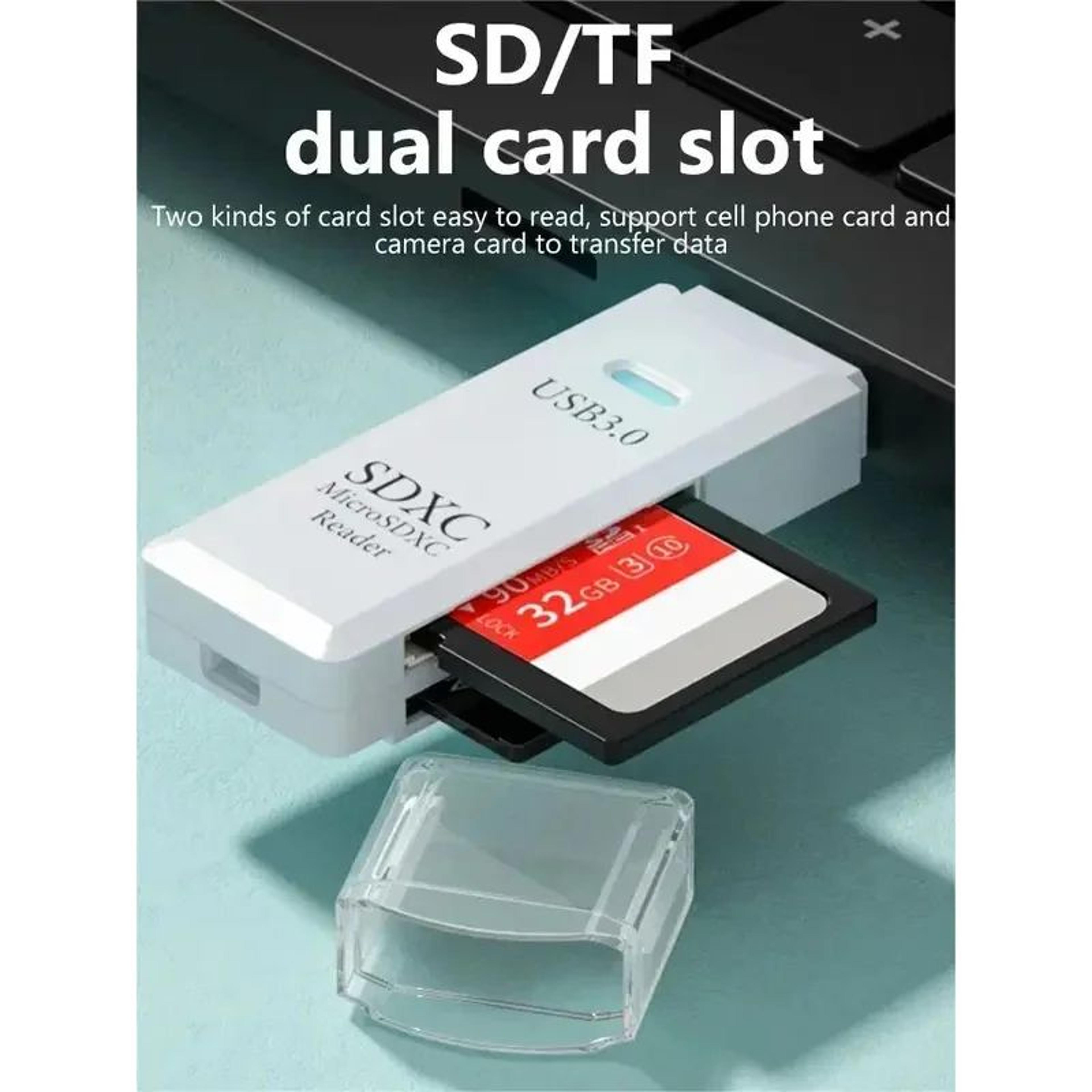 UltraSpeed 2in1 USB Card Reader For SD  TF Cards 2