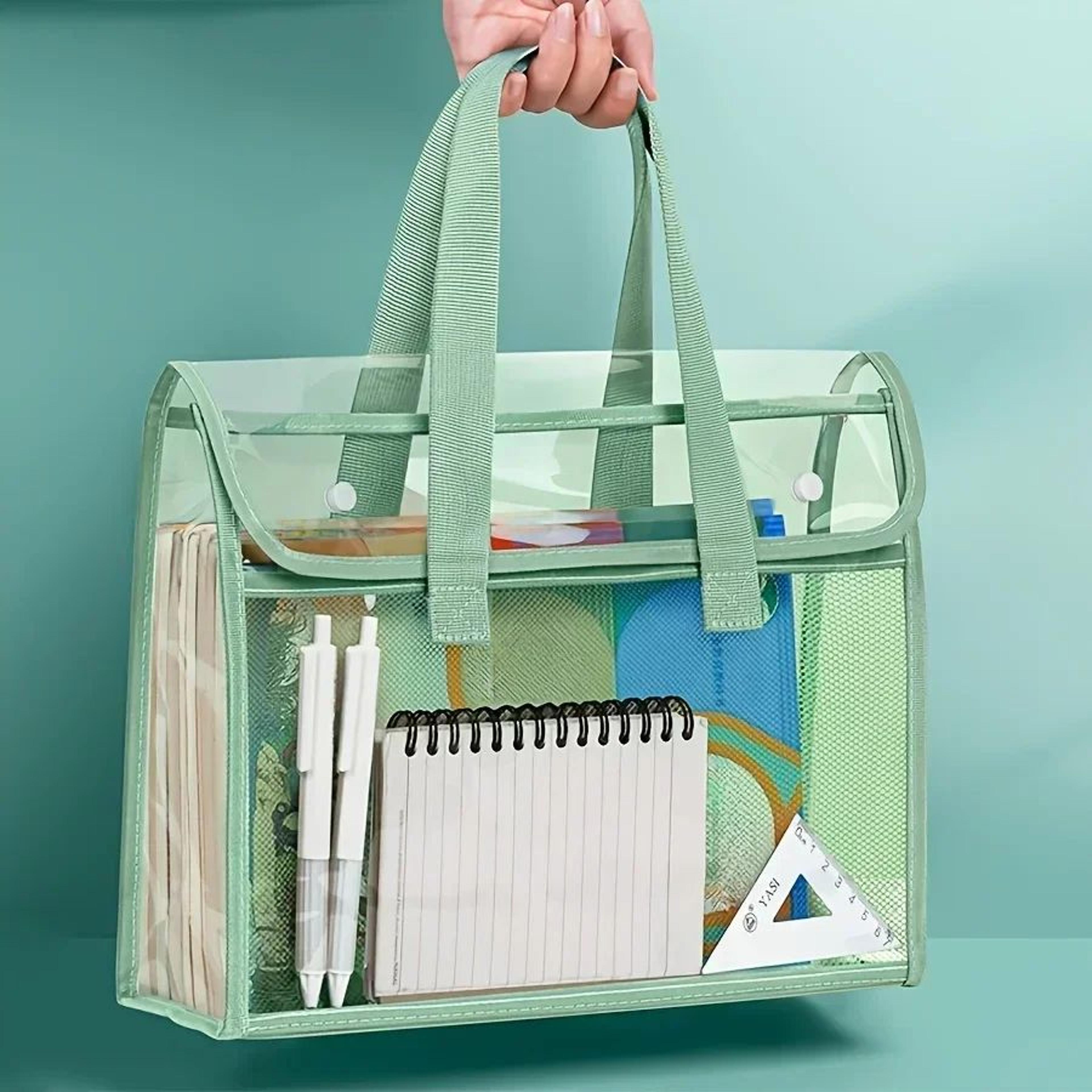Expandable Waterproof Document Folder With Large Capacity Transparent File Bag 3