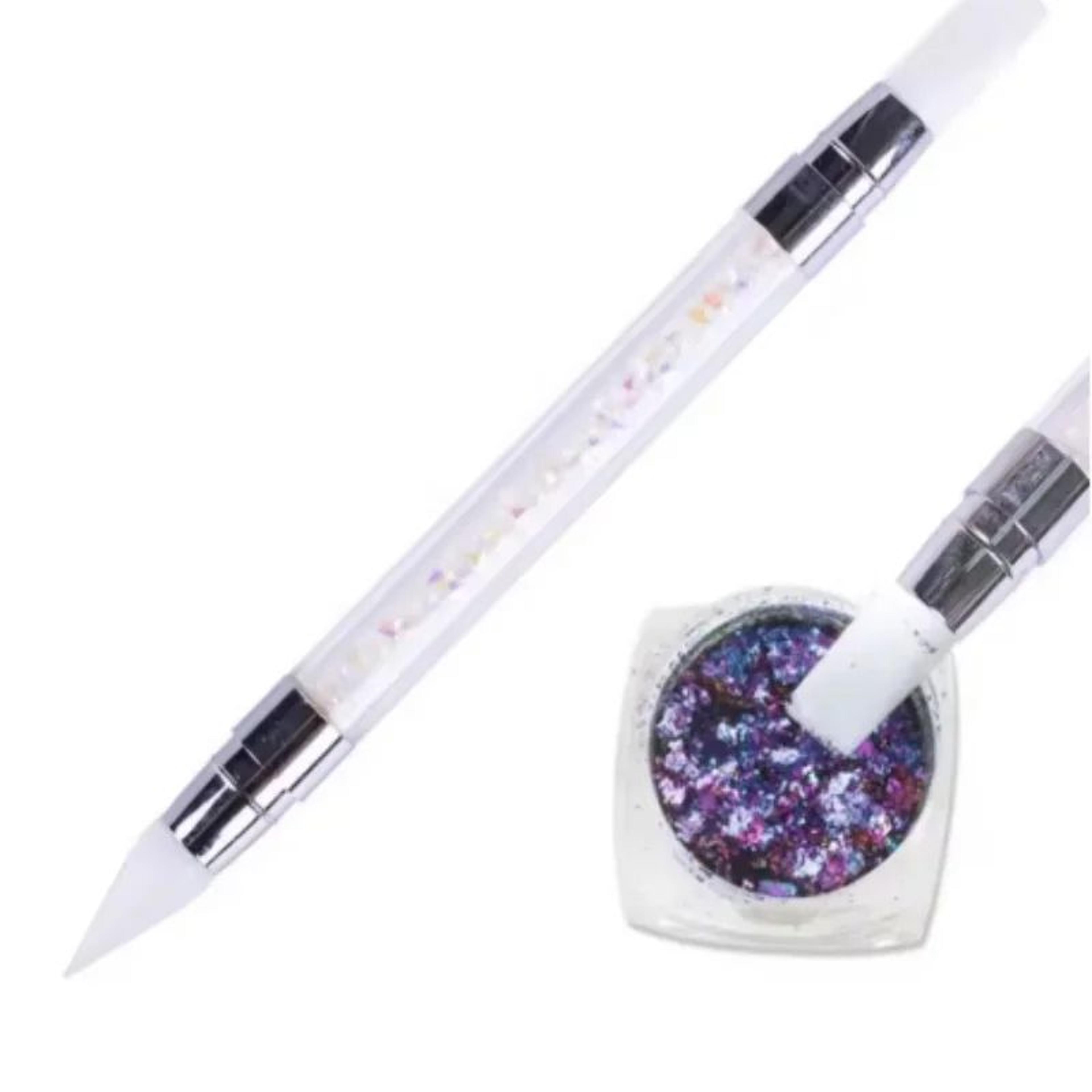 DoubleHead Silicone Nail Art Pen For Sculpting Embossing  Precision Design 5