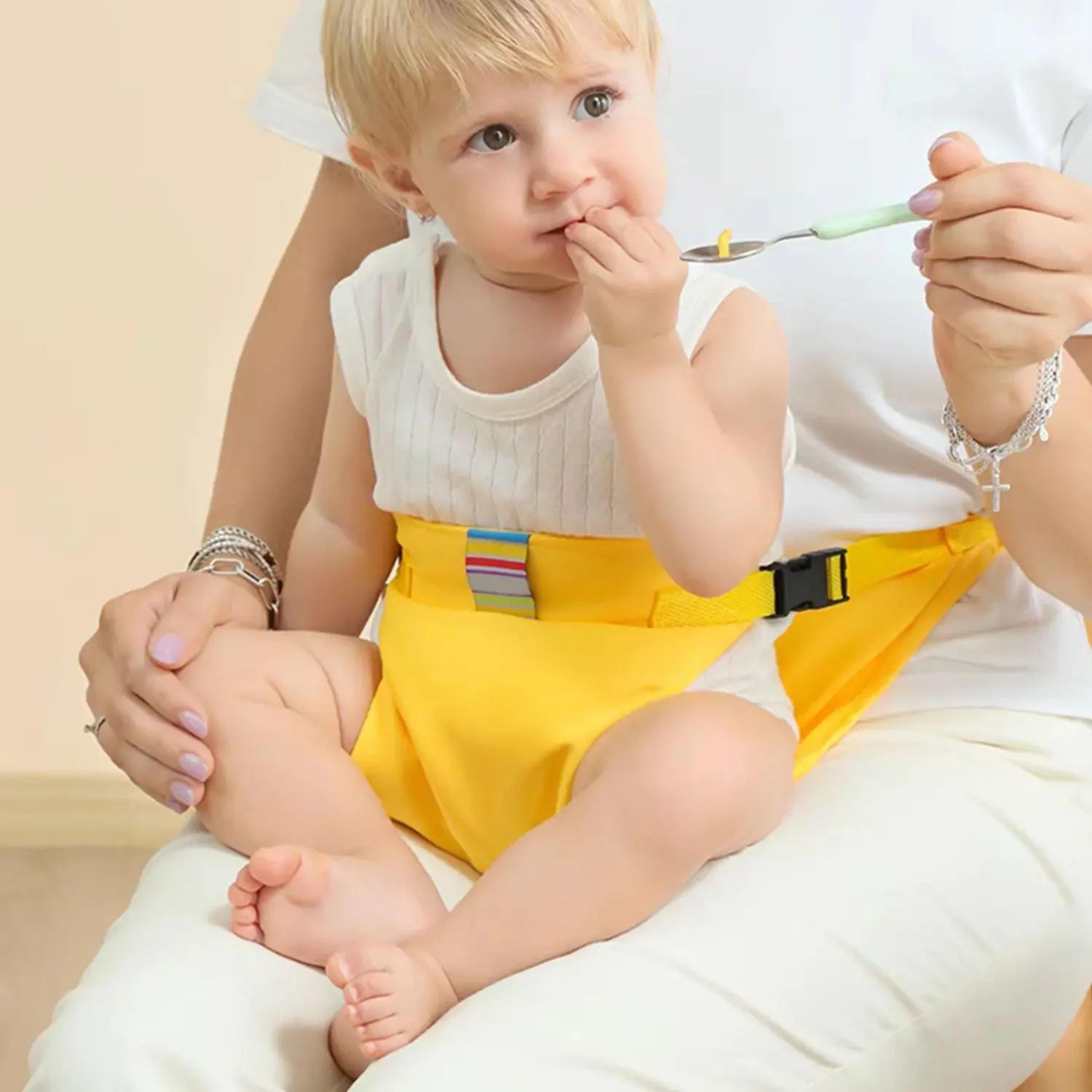 Portable Baby Meal Strap  Travel Chair Harness  Foldable Child Safety Seat Belt For Dining 1