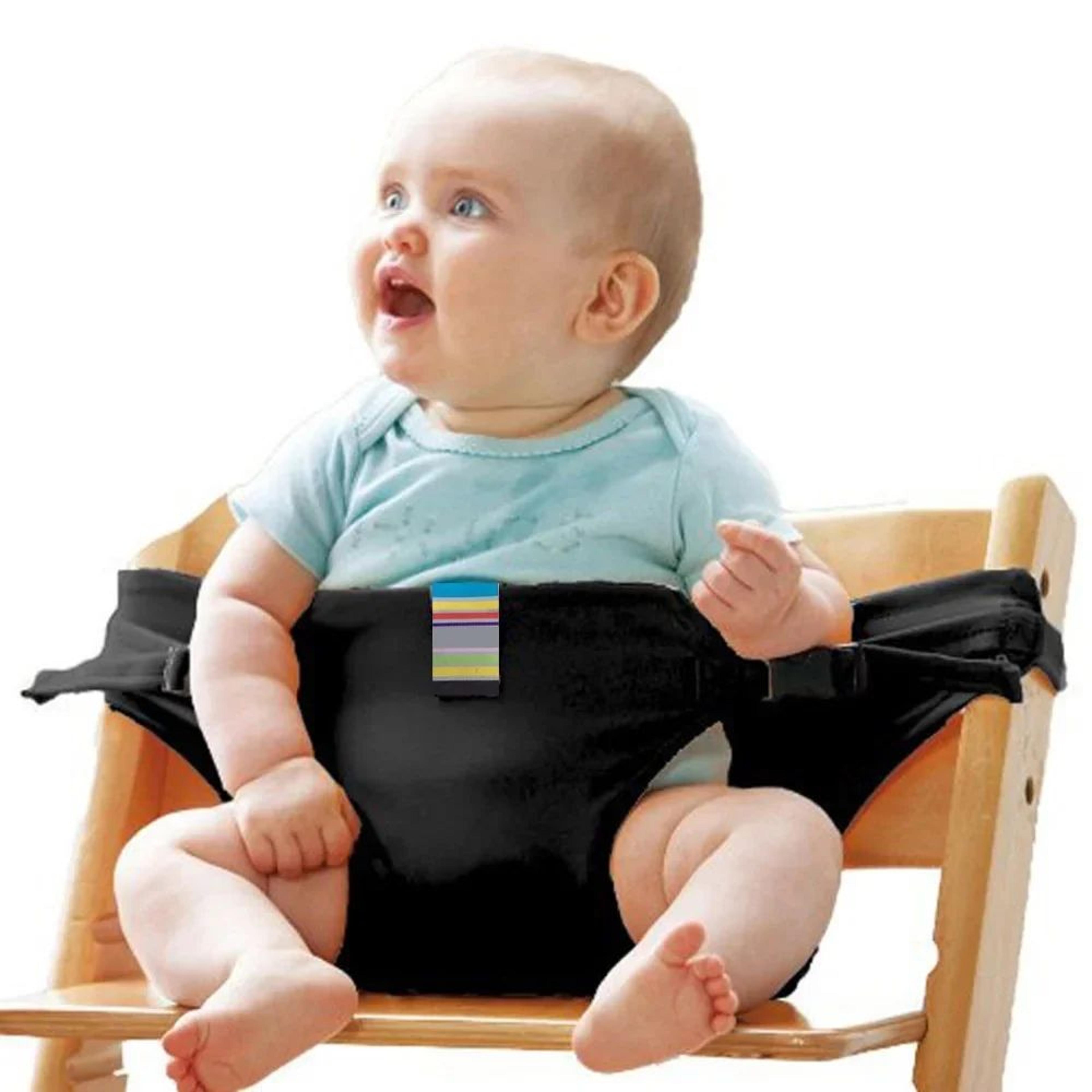 Portable Baby Meal Strap  Travel Chair Harness  Foldable Child Safety Seat Belt For Dining 8