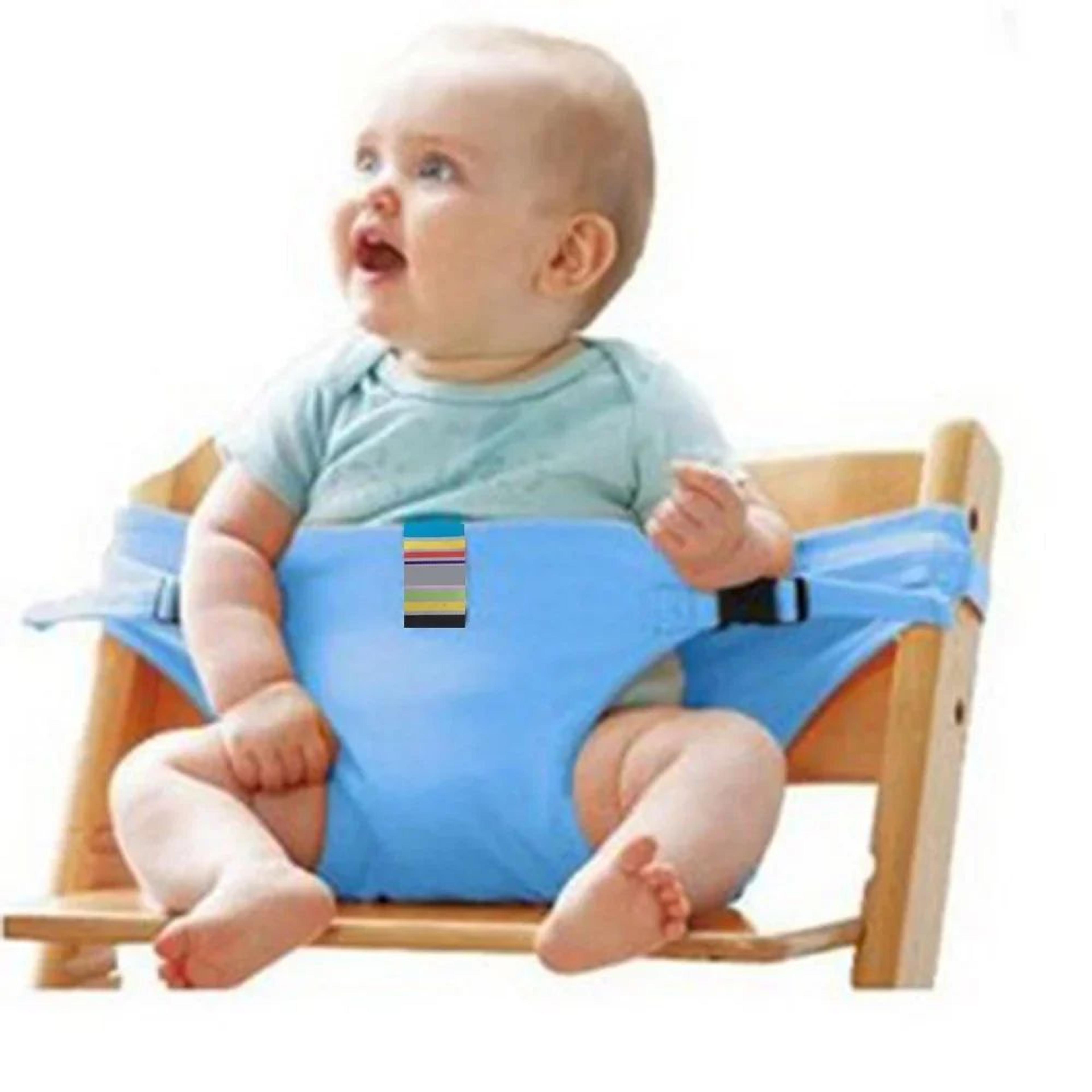 Portable Baby Meal Strap  Travel Chair Harness  Foldable Child Safety Seat Belt For Dining 10