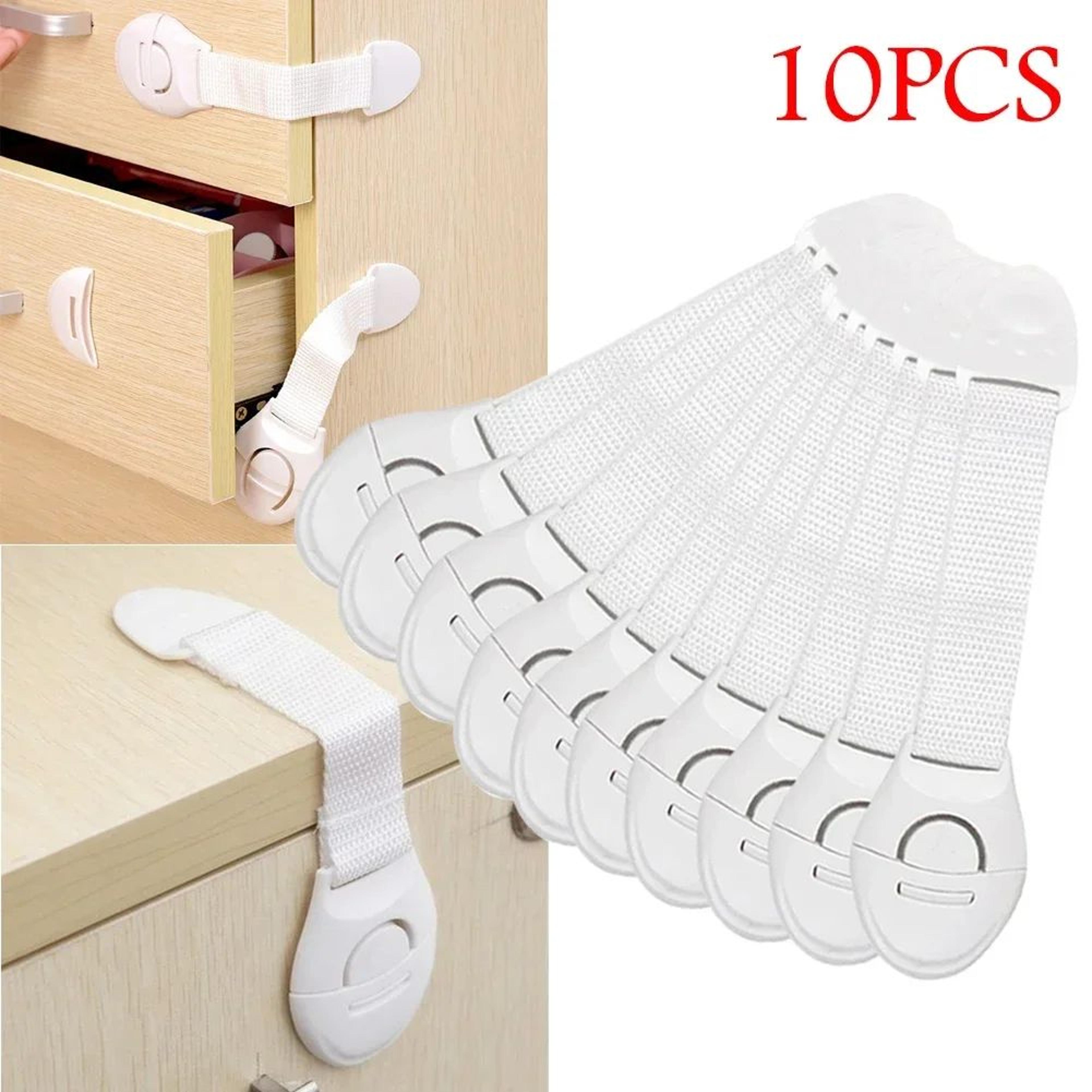 BabyGuard MultiUse Child Safety Cabinet  Drawer Locks 10Pack 0