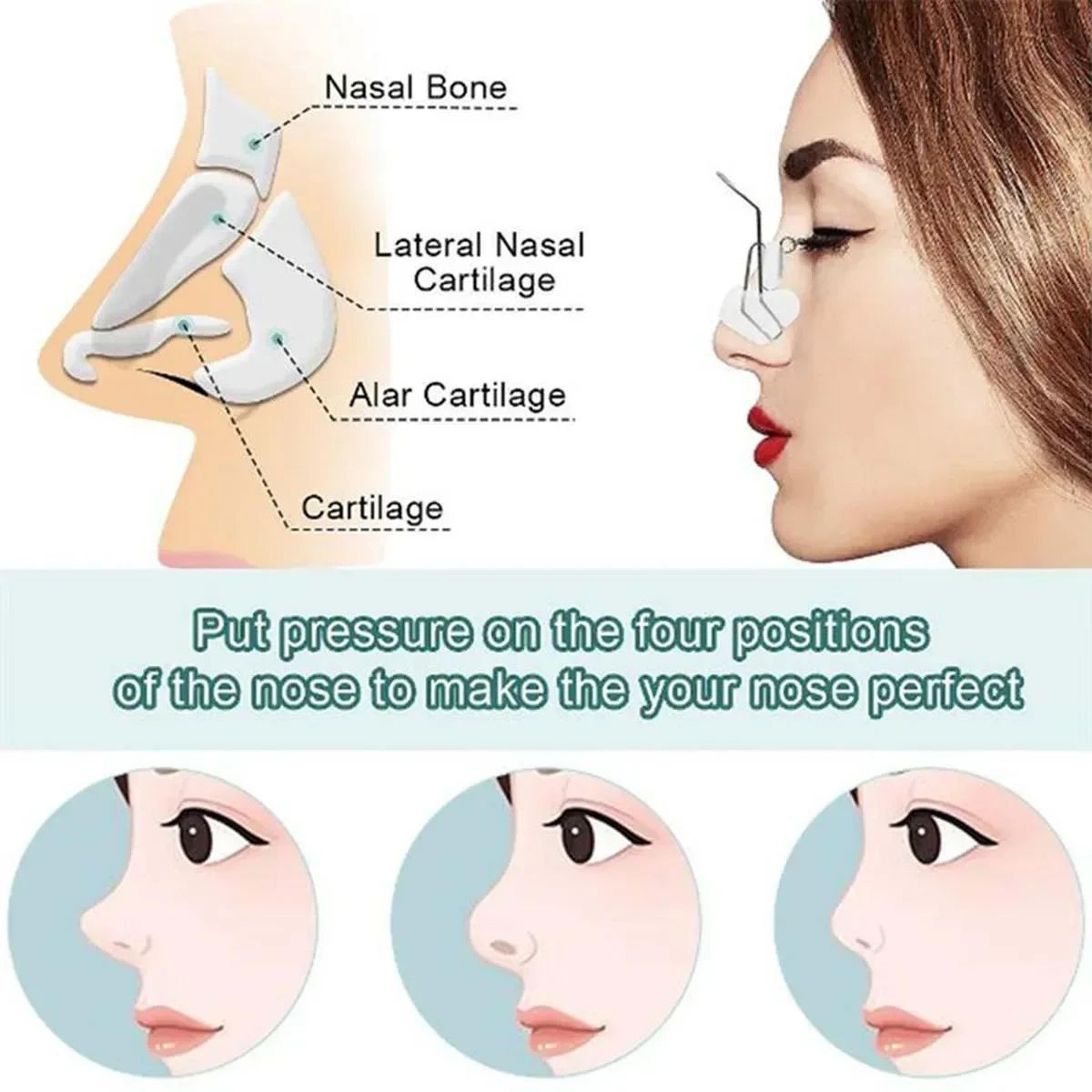 3D Nose Clip Shaper  NonSurgical Nose Bridge Heightening  Alar Slimming Tool 3