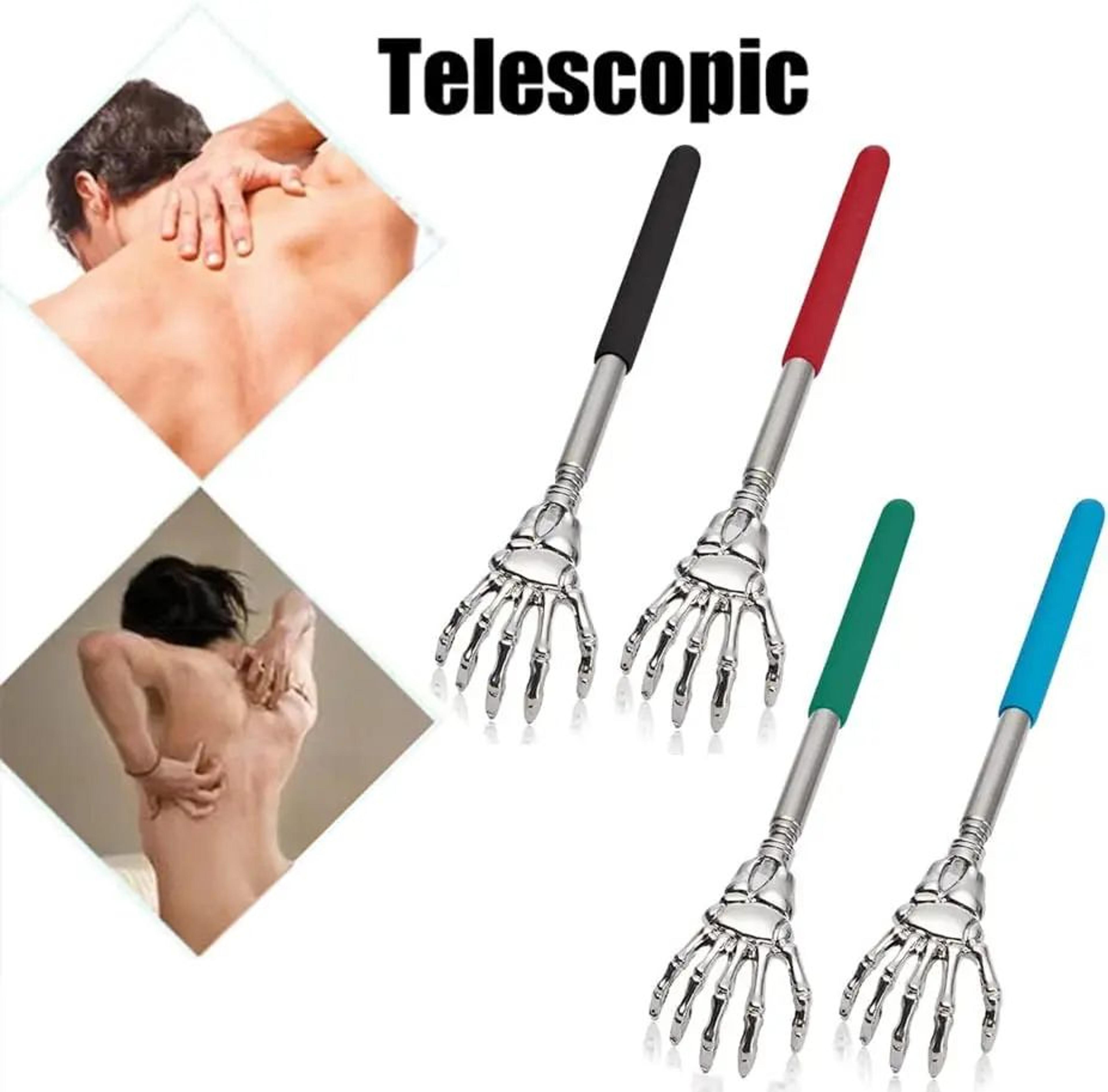 Telescopic Stainless Steel Back Scratcher  Itch Relief Massager 3
