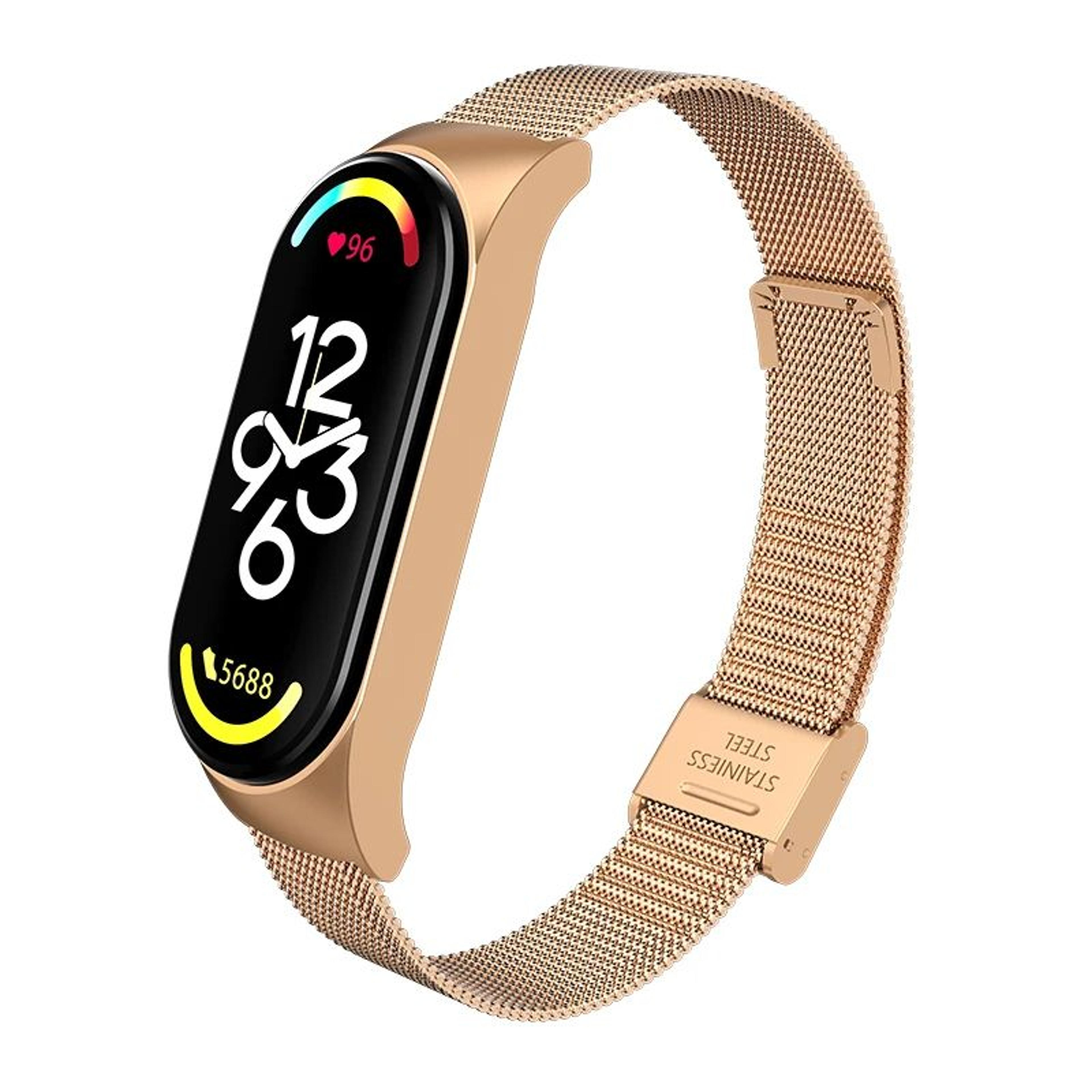 Stainless Steel Metal Strap Bracelet For Xiaomi Mi Band 37 8