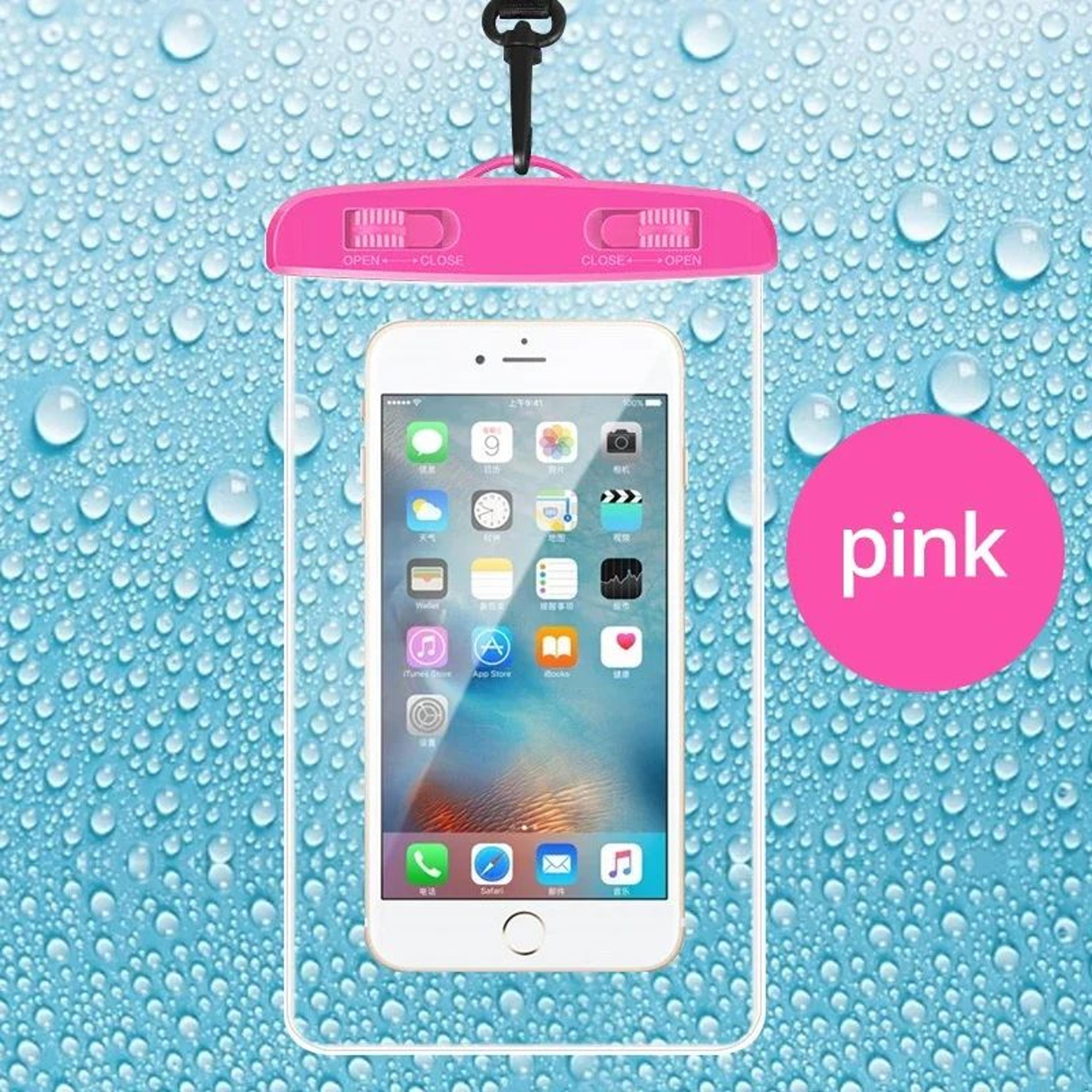 IP68 Universal Waterproof Phone Pouch For Swimming Beach  Travel 9