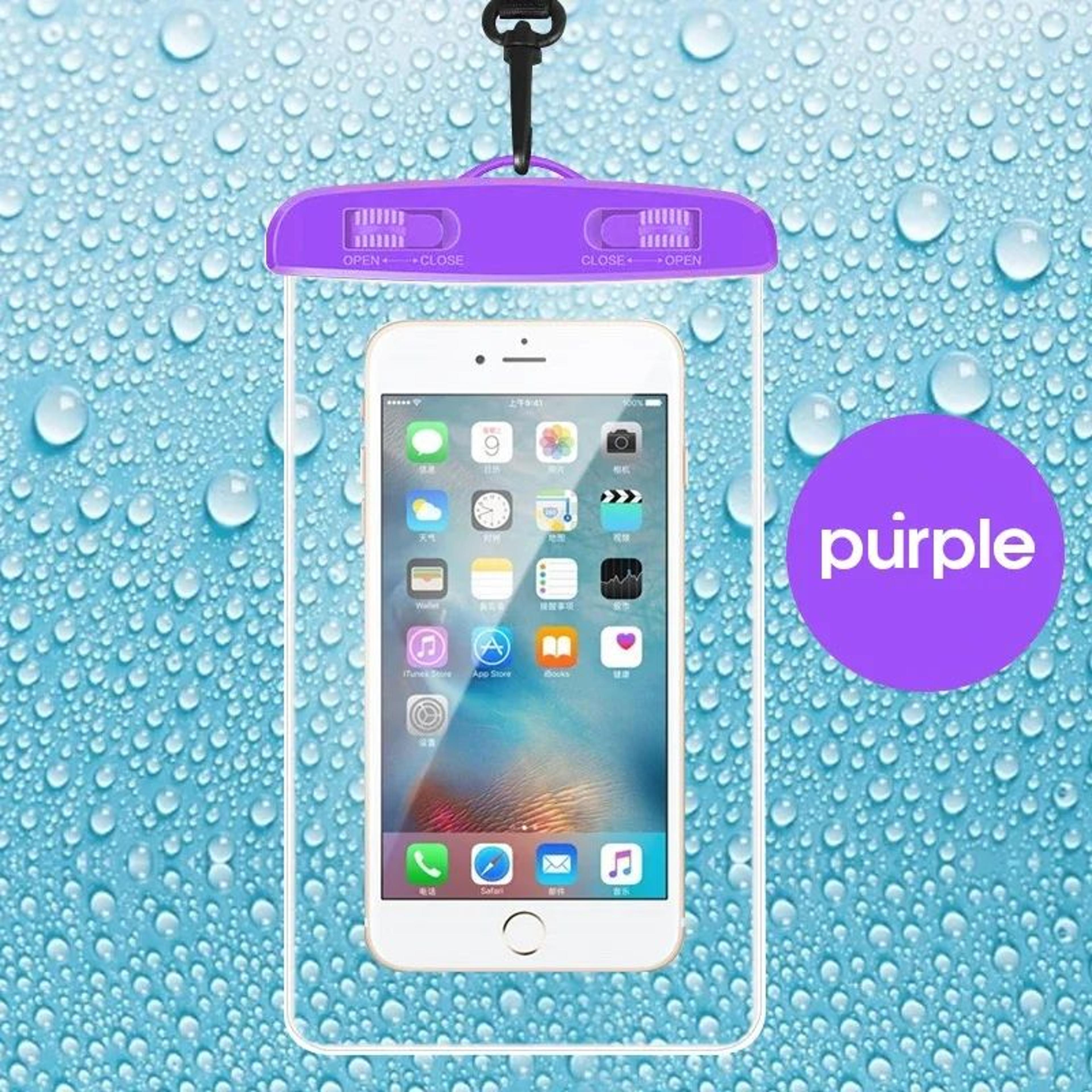 IP68 Universal Waterproof Phone Pouch For Swimming Beach  Travel 6