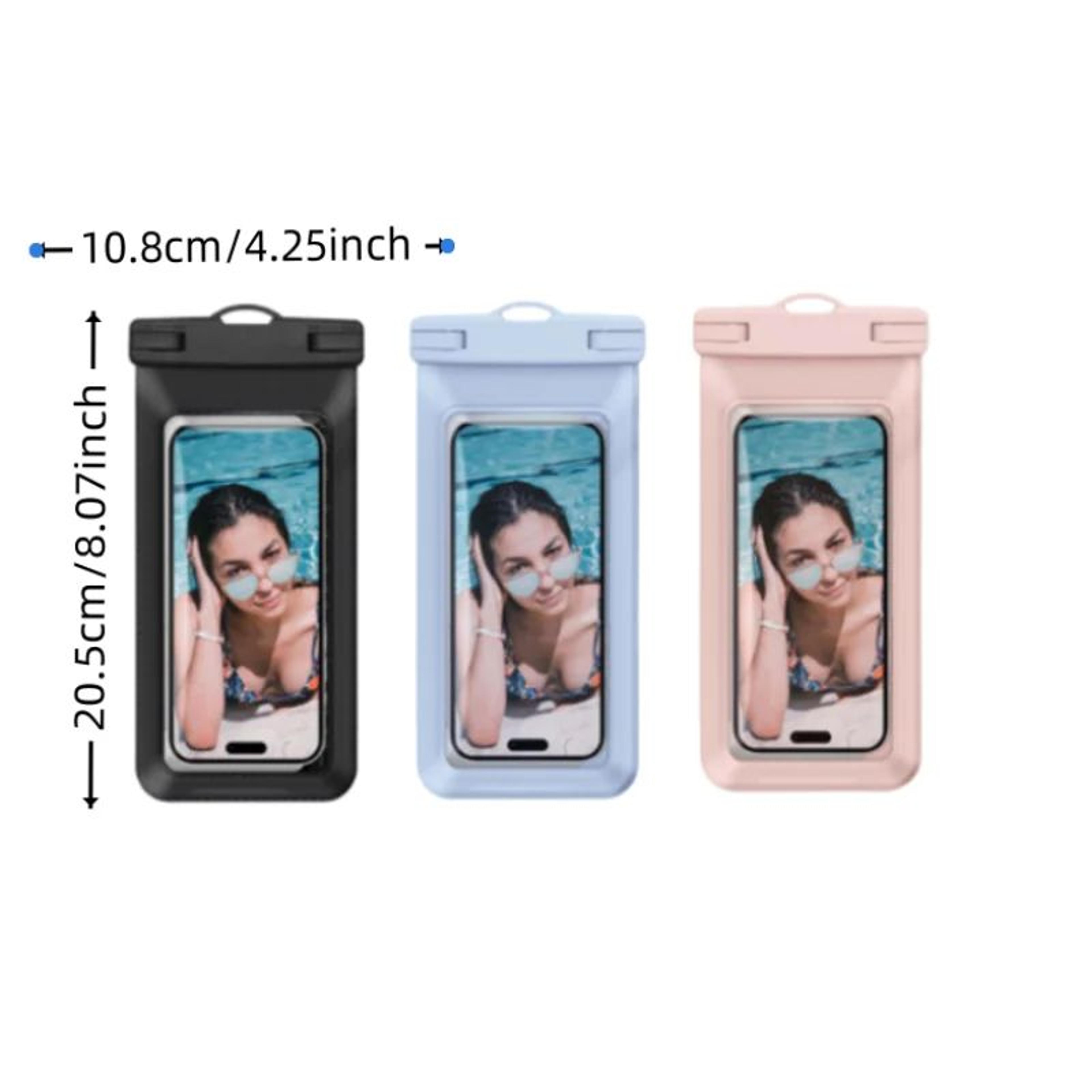 Universal IP68 Waterproof Floating Phone Pouch For Swimming Beach  Travel 1