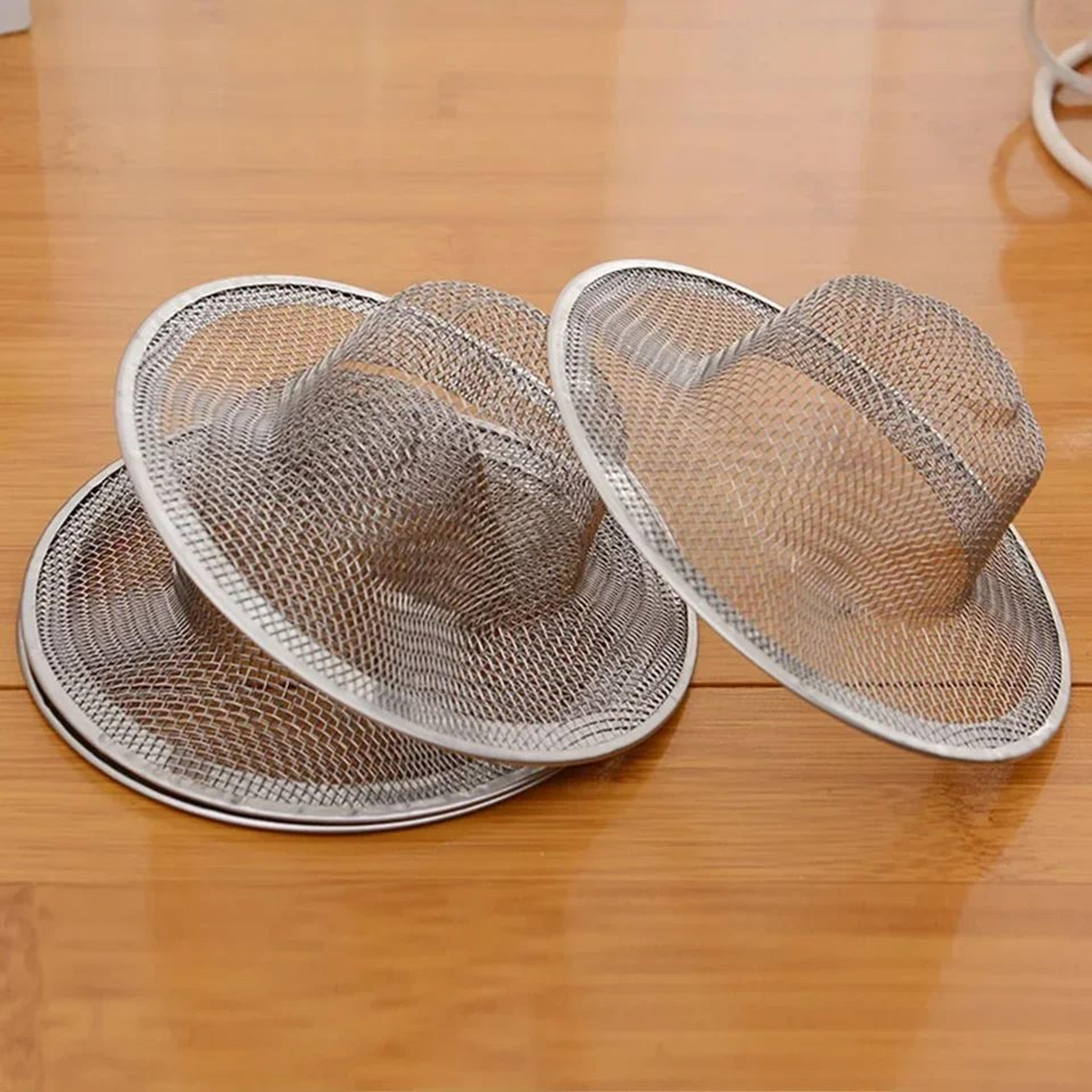 Premium Stainless Steel Sink Strainer  Kitchen Drain Filter  Fine Mesh Debris Catcher For AntiClog  0