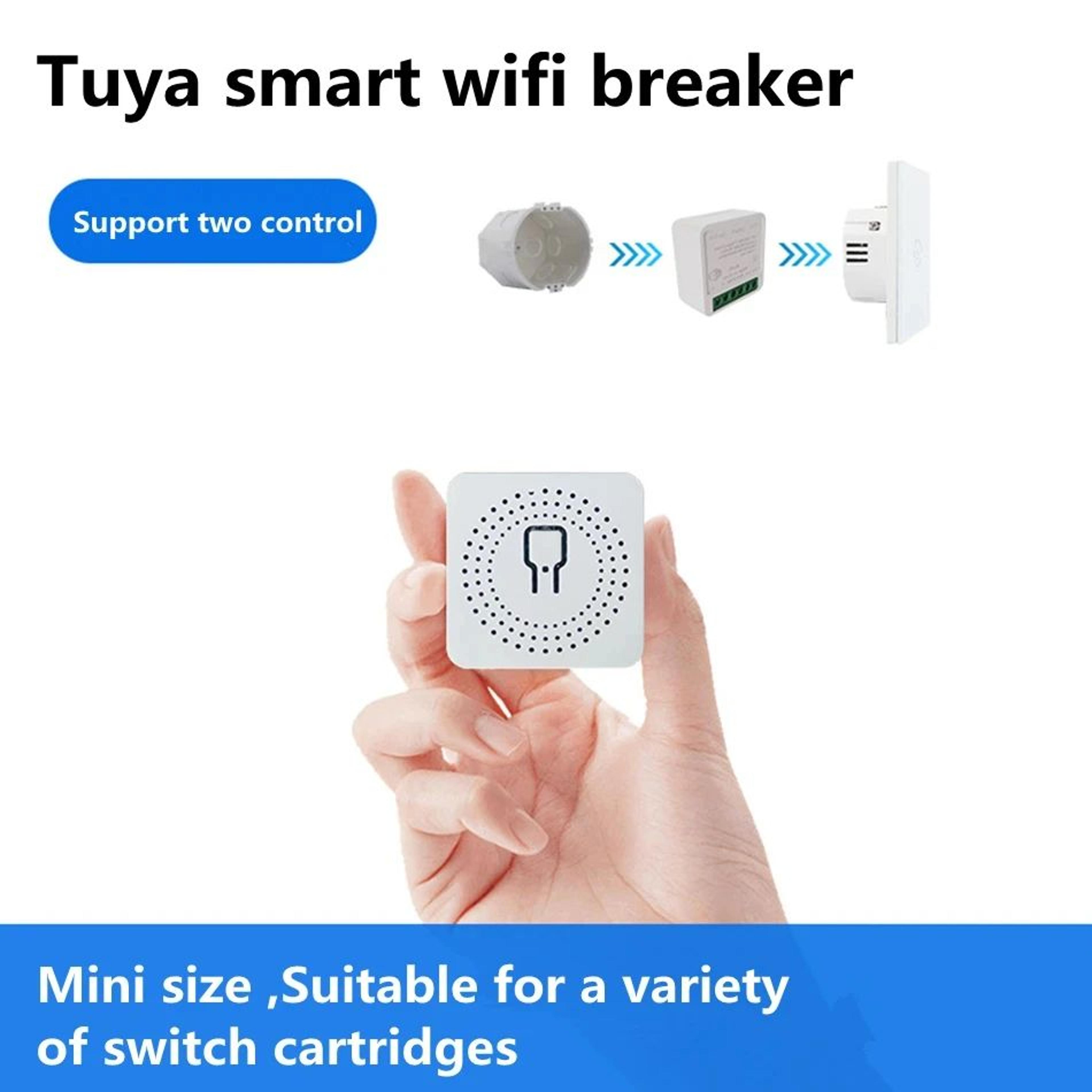 Tuya Mini 16A Smart WiFi Switch For Alexa And Google Home Control 2