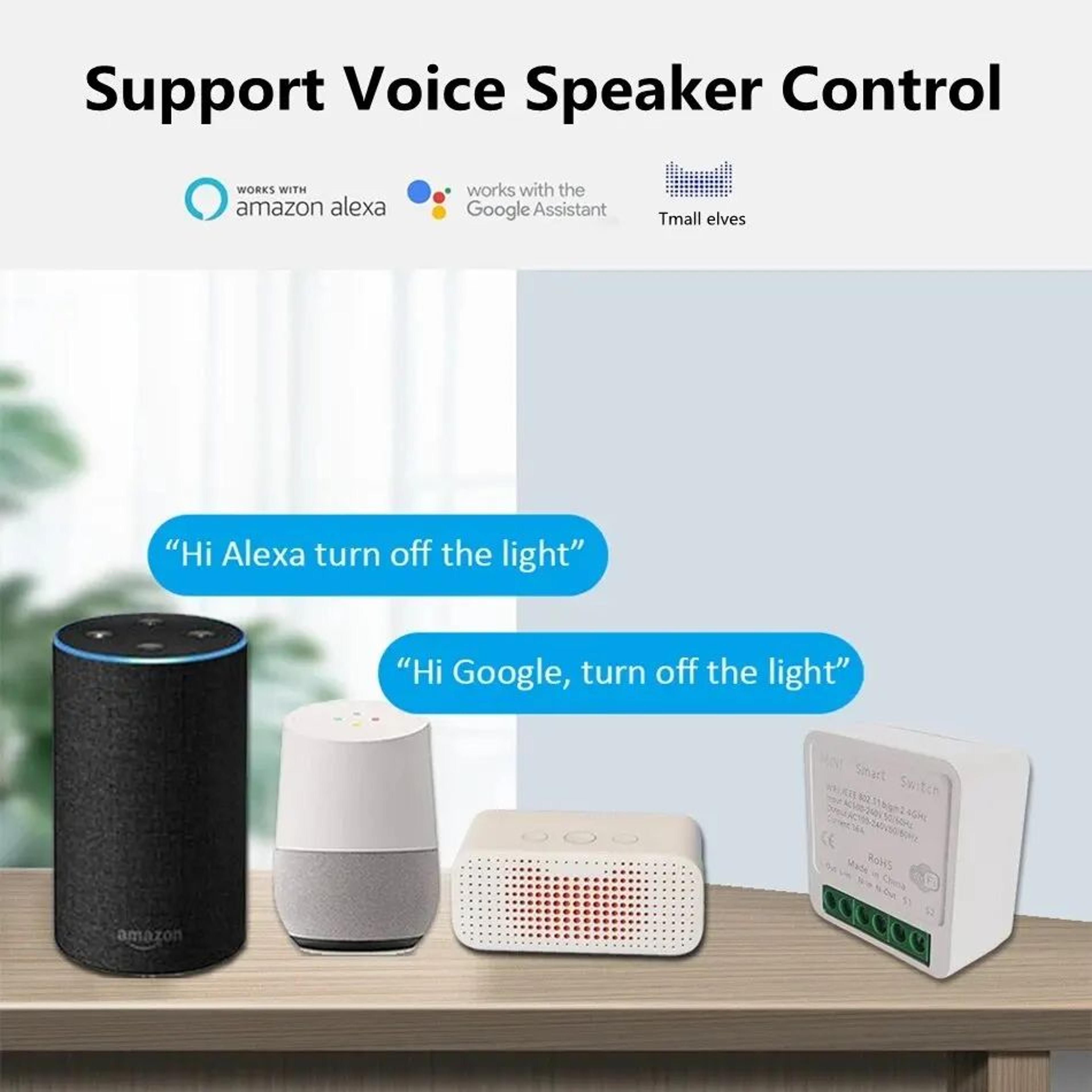 Smart WiFi Mini Circuit Breaker Switch With Alexa  Google Home Control 3