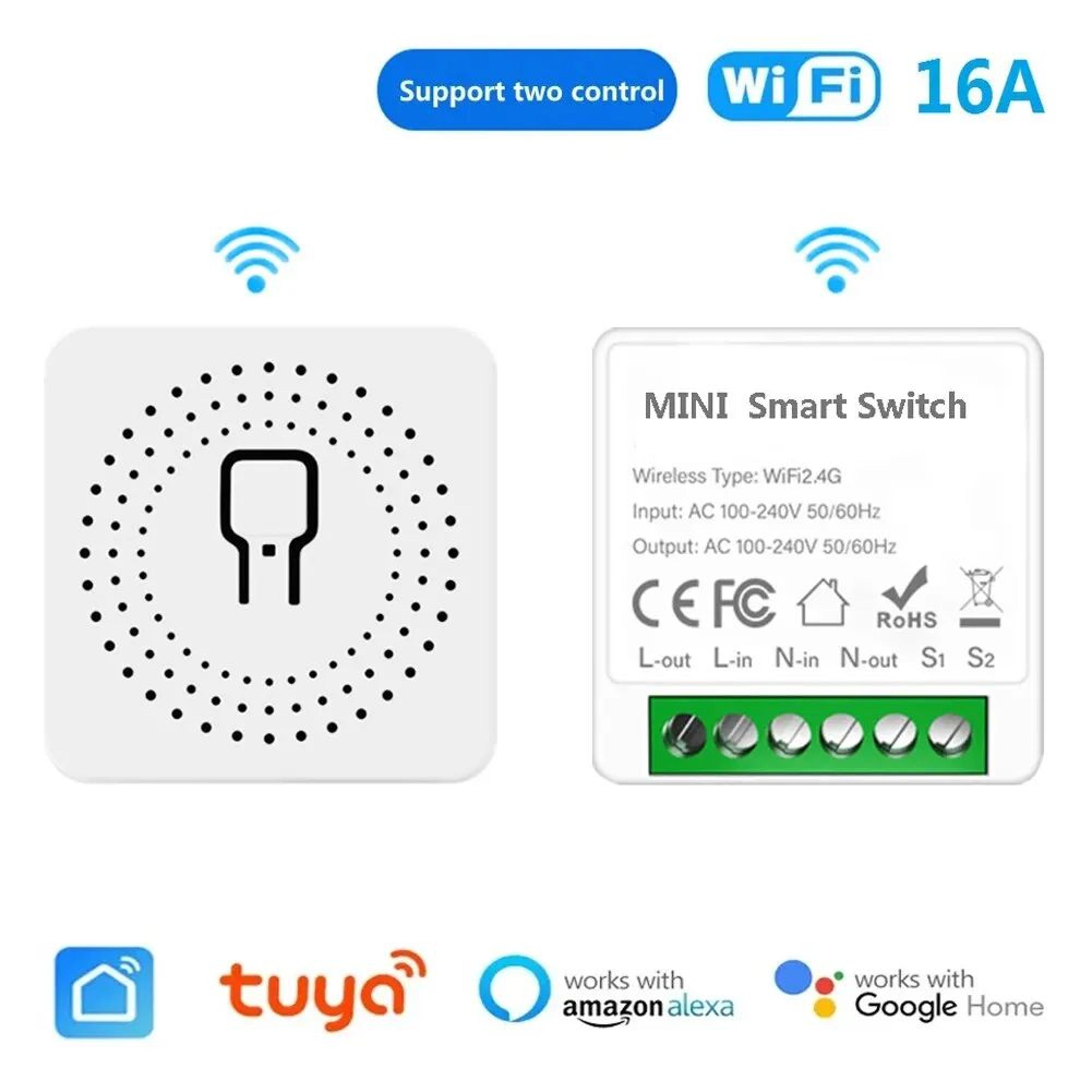 Smart WiFi Mini Circuit Breaker Switch With Alexa  Google Home Control 6