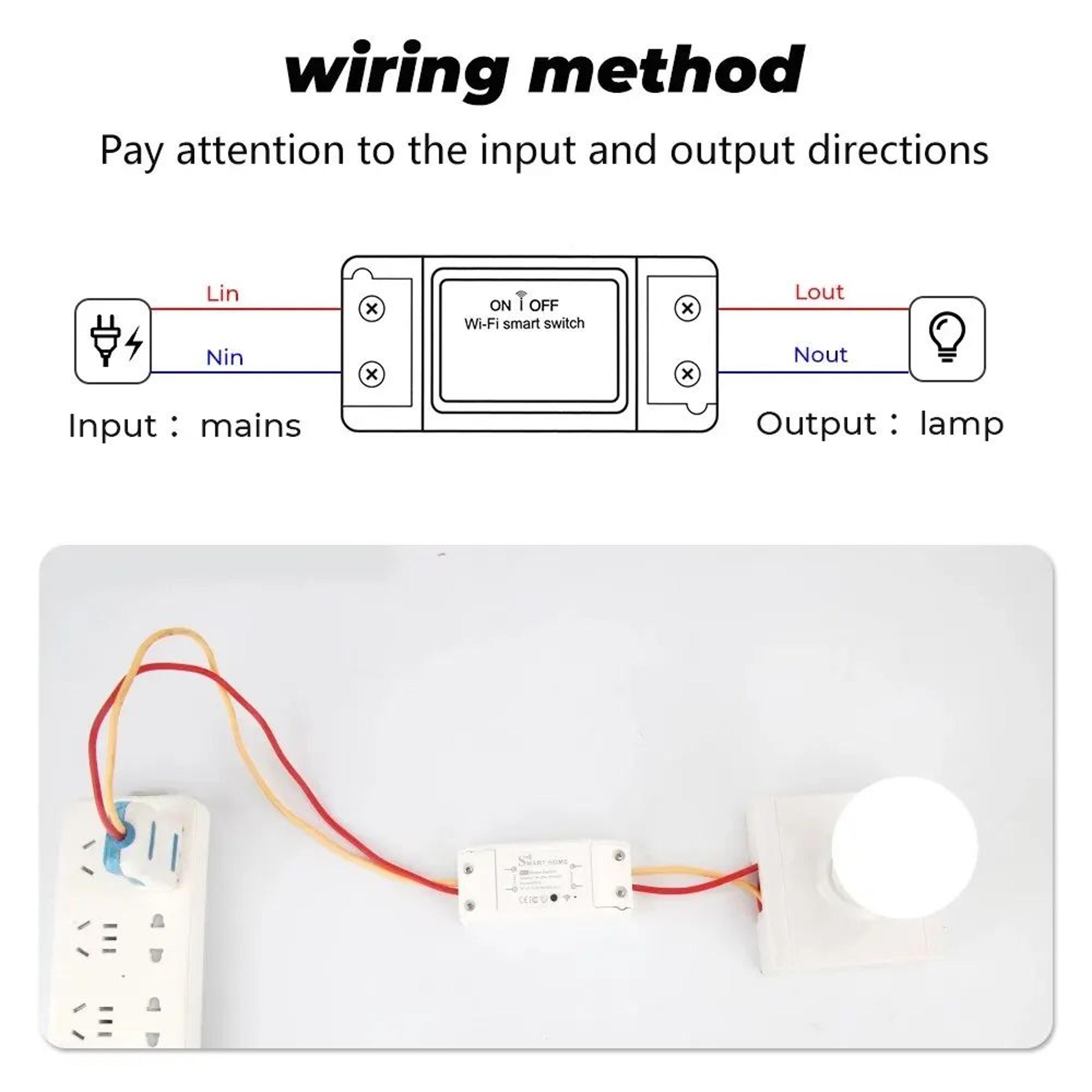 WiFi Smart Switch DIY Remote Controller For Alexa  Google Home Automation 1
