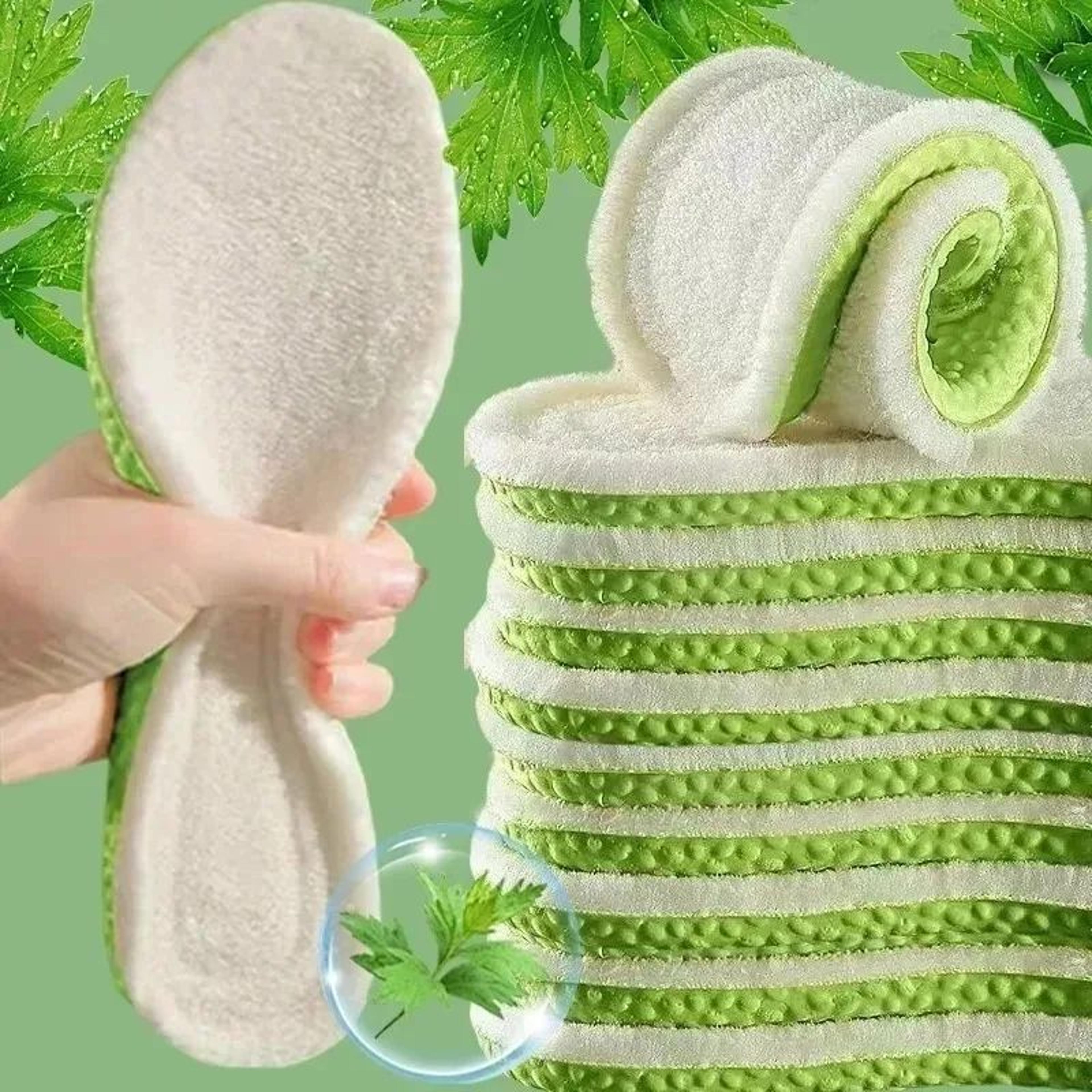 Premium Wool Thermal Insoles With Arch Support  Shock Absorption 3