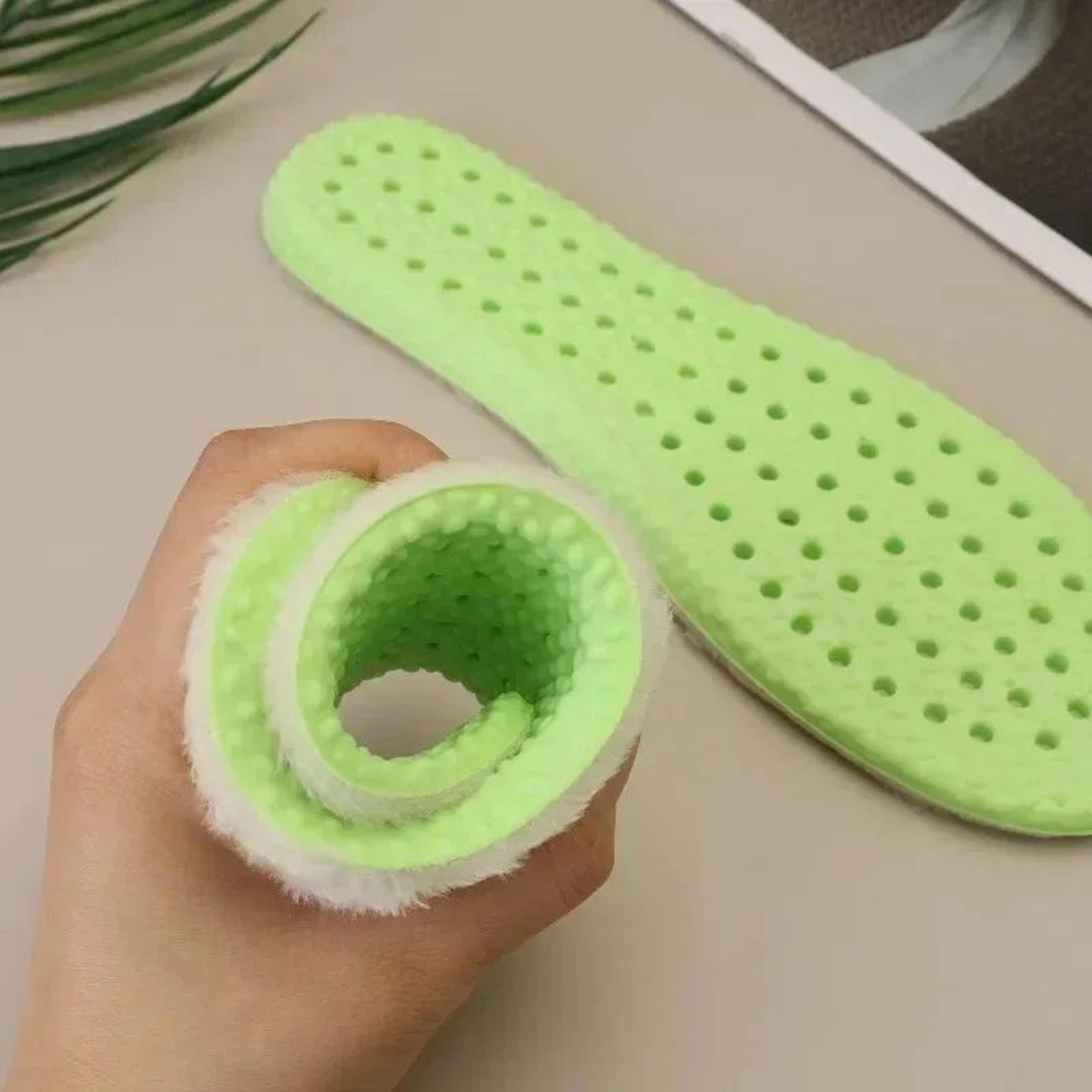 Premium Wool Thermal Insoles With Arch Support  Shock Absorption 5