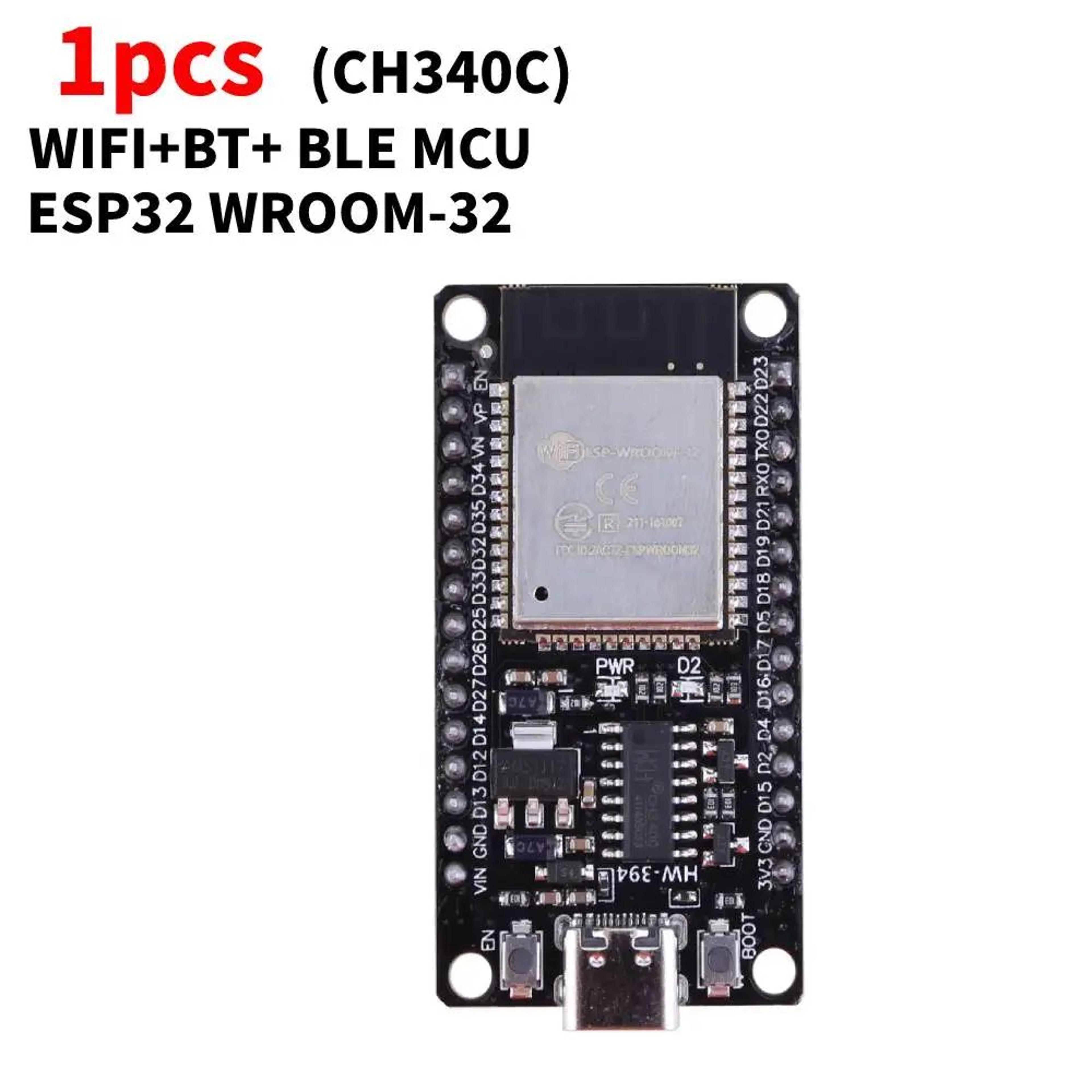 ESP32 WROOM32 Wireless Development Board With USBC  Dual Connectivity 6
