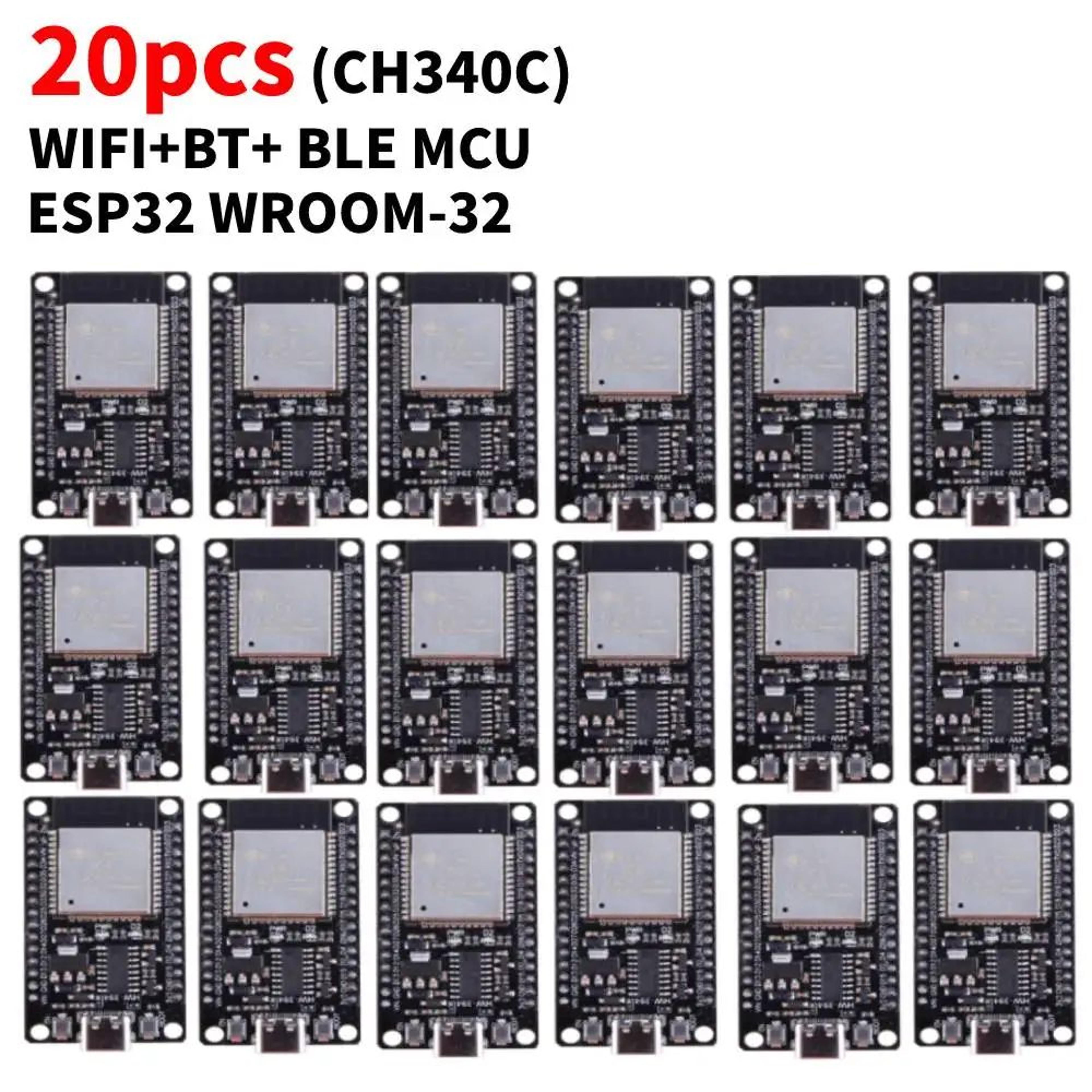 ESP32 WROOM32 Wireless Development Board With USBC  Dual Connectivity 15