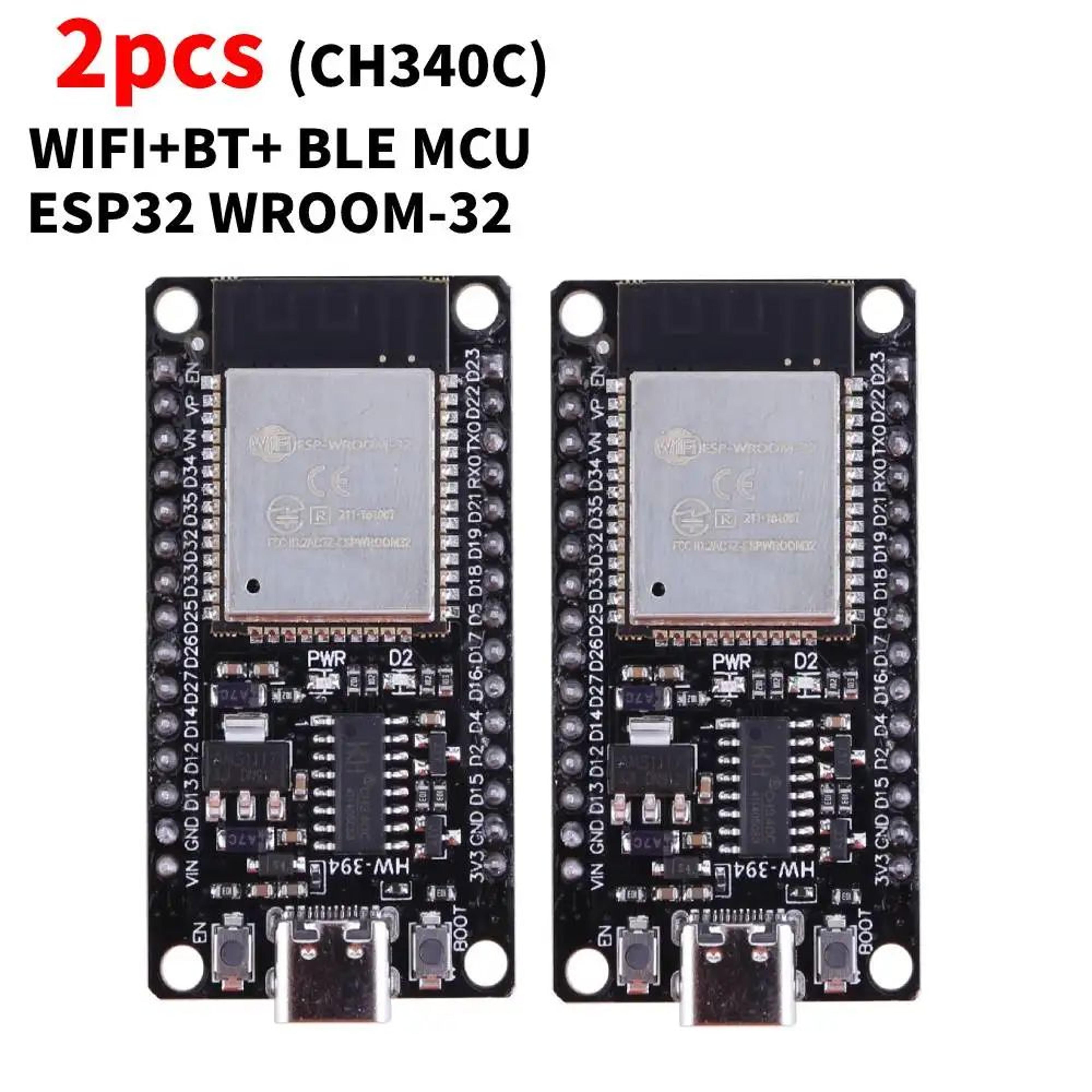 ESP32 WROOM32 Wireless Development Board With USBC  Dual Connectivity 7