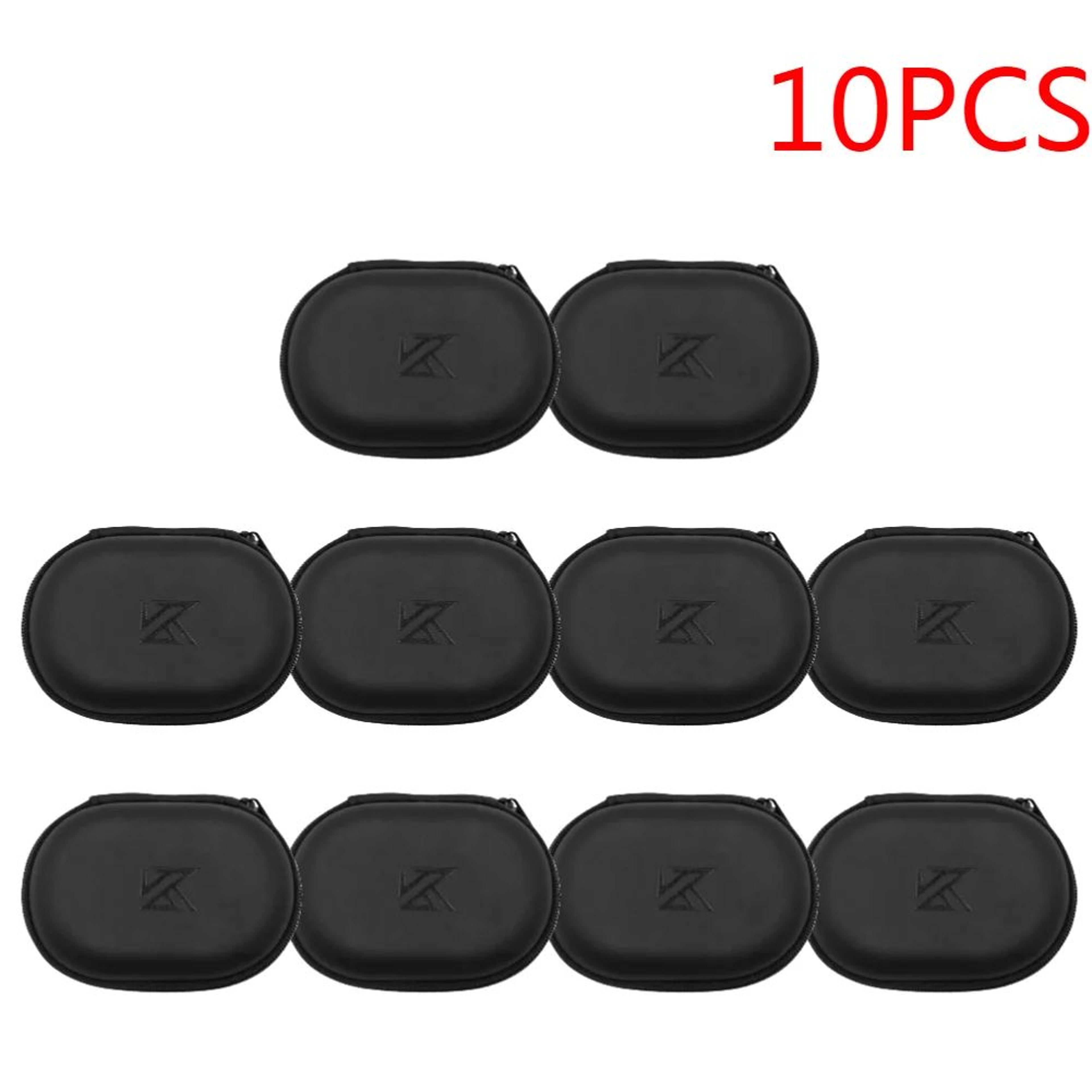 PU Zipper Earphone Storage Case  Portable Headphone Organizer For KZ Earphones 13