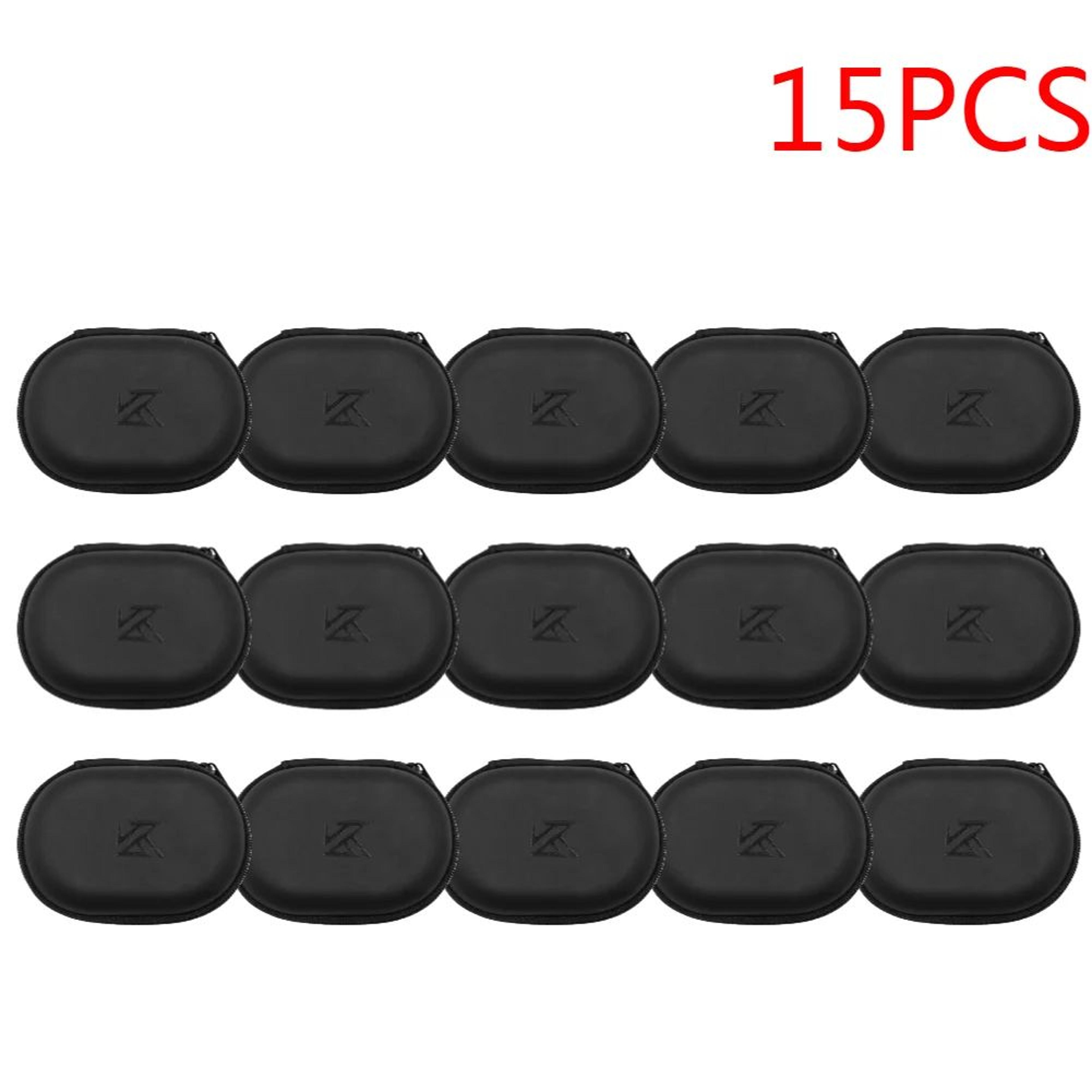 PU Zipper Earphone Storage Case  Portable Headphone Organizer For KZ Earphones 14