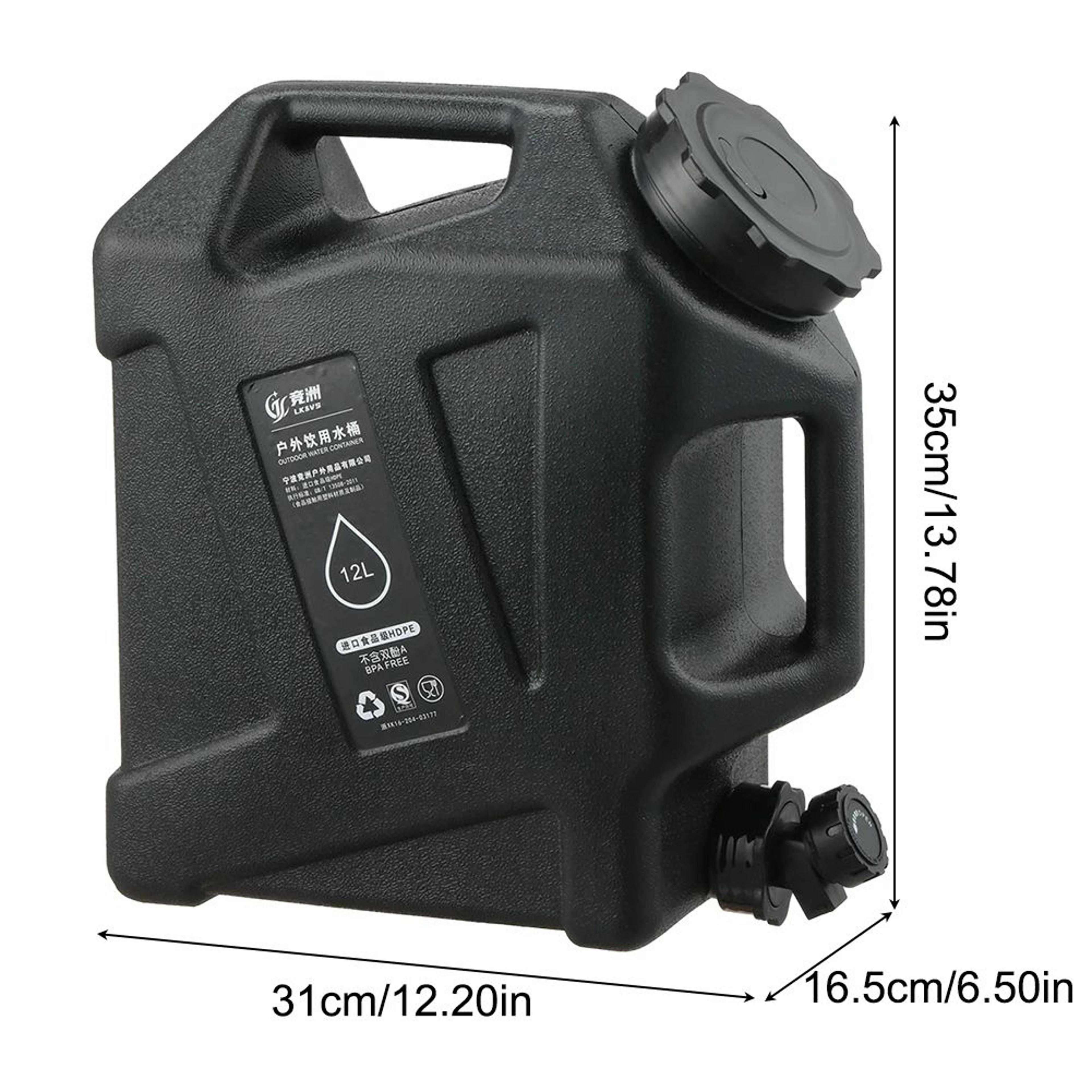 Portable Camping Water Container With Faucet  10L12L LargeCapacity Outdoor Water Storage 6