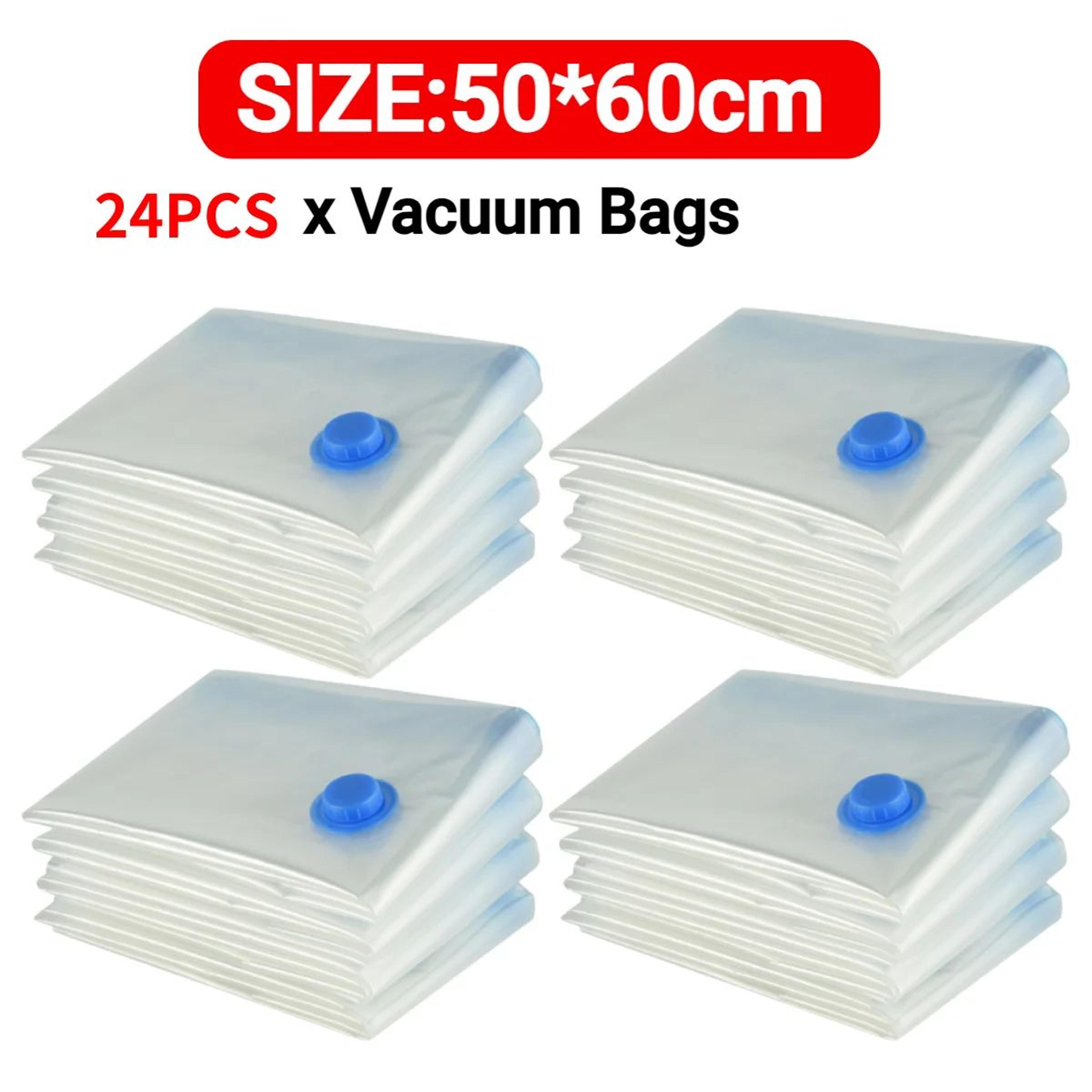 Reusable Vacuum Storage Bags With Mini Electric Sealer  SpaceSaving Clothes Organizer 7 Sizes 21