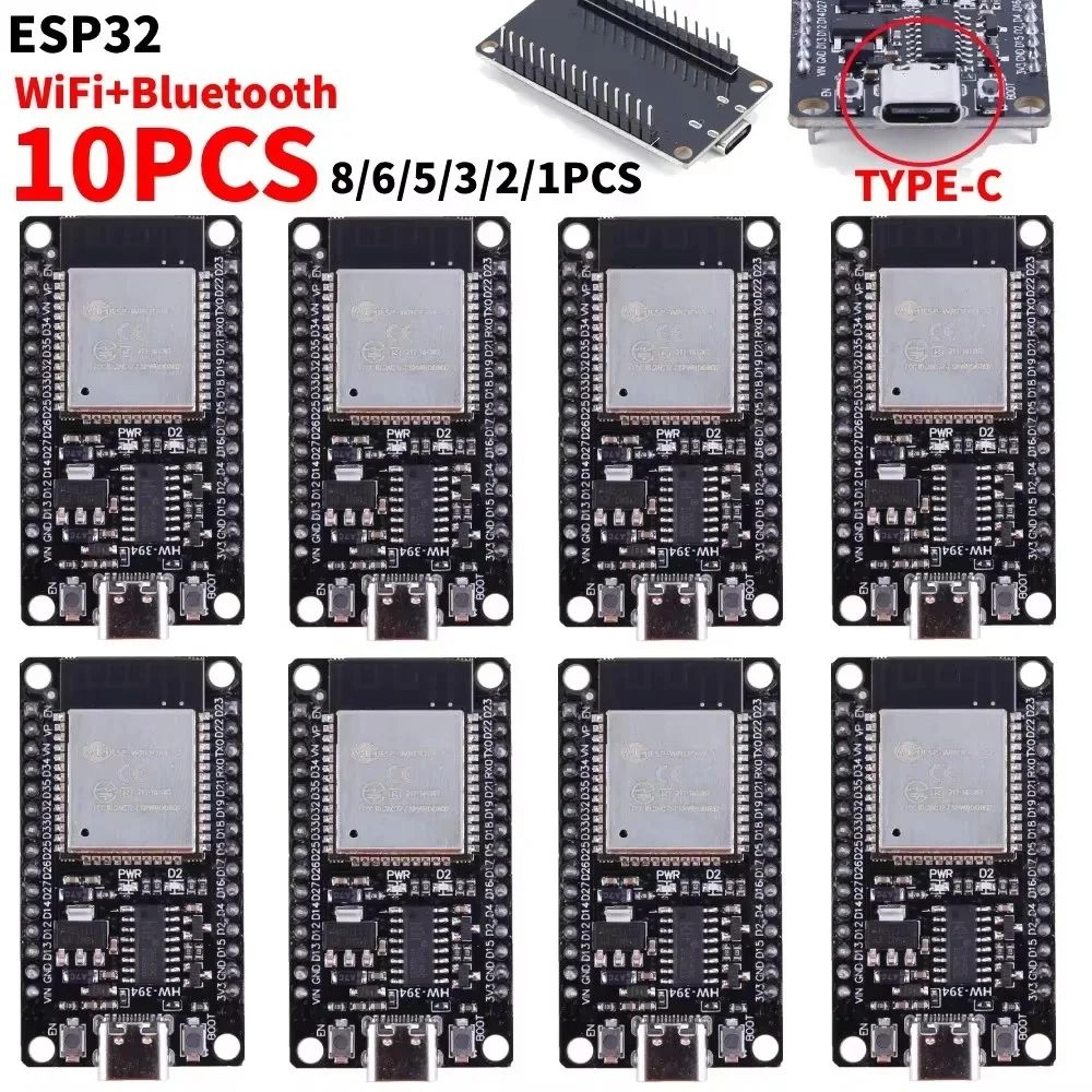 ESP32 TypeC Development Board With WiFi  Bluetooth For Smart Projects 1