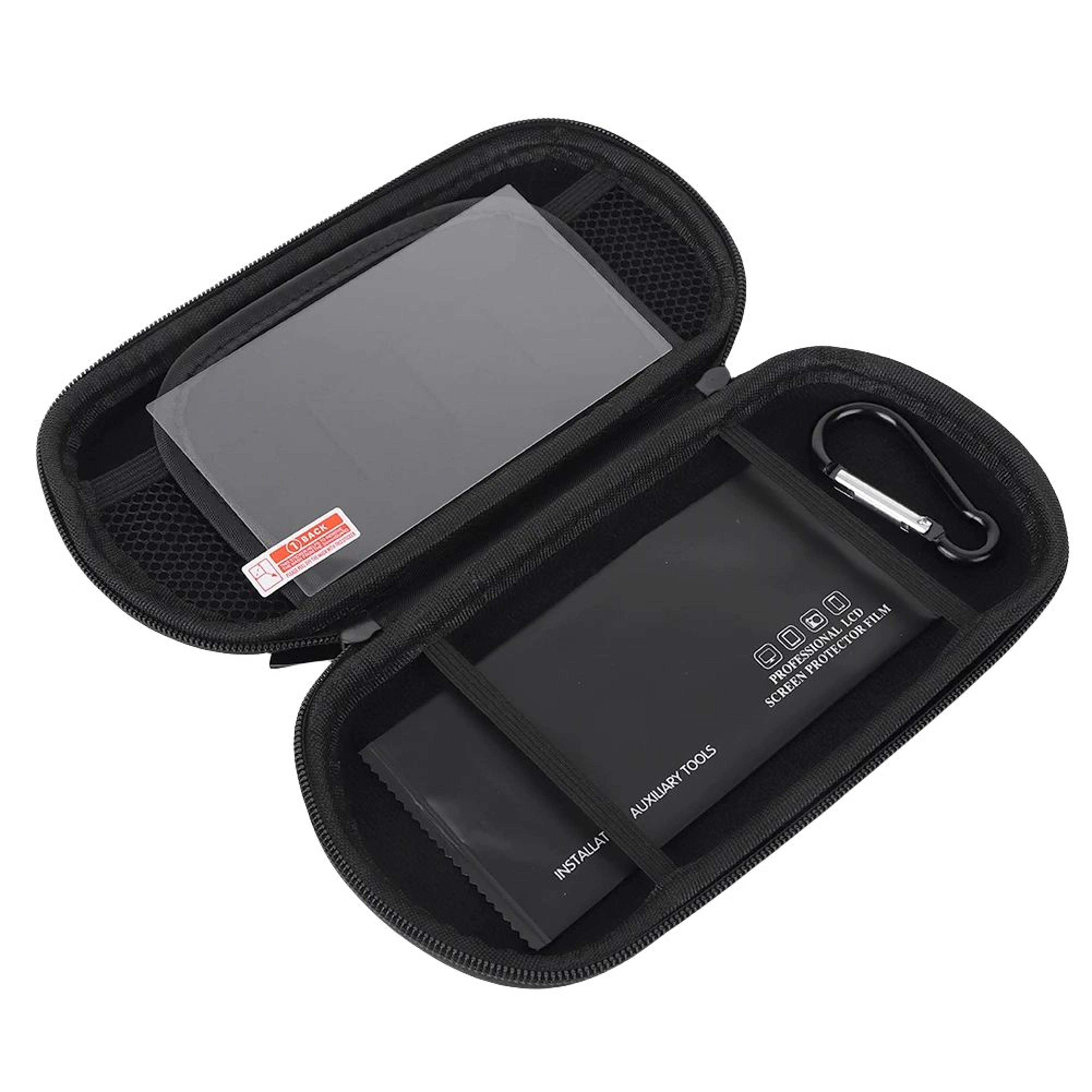 Trimui Smart Pro EVA Hard Carry Case With Waterproof Protection  Tempered Glass 2