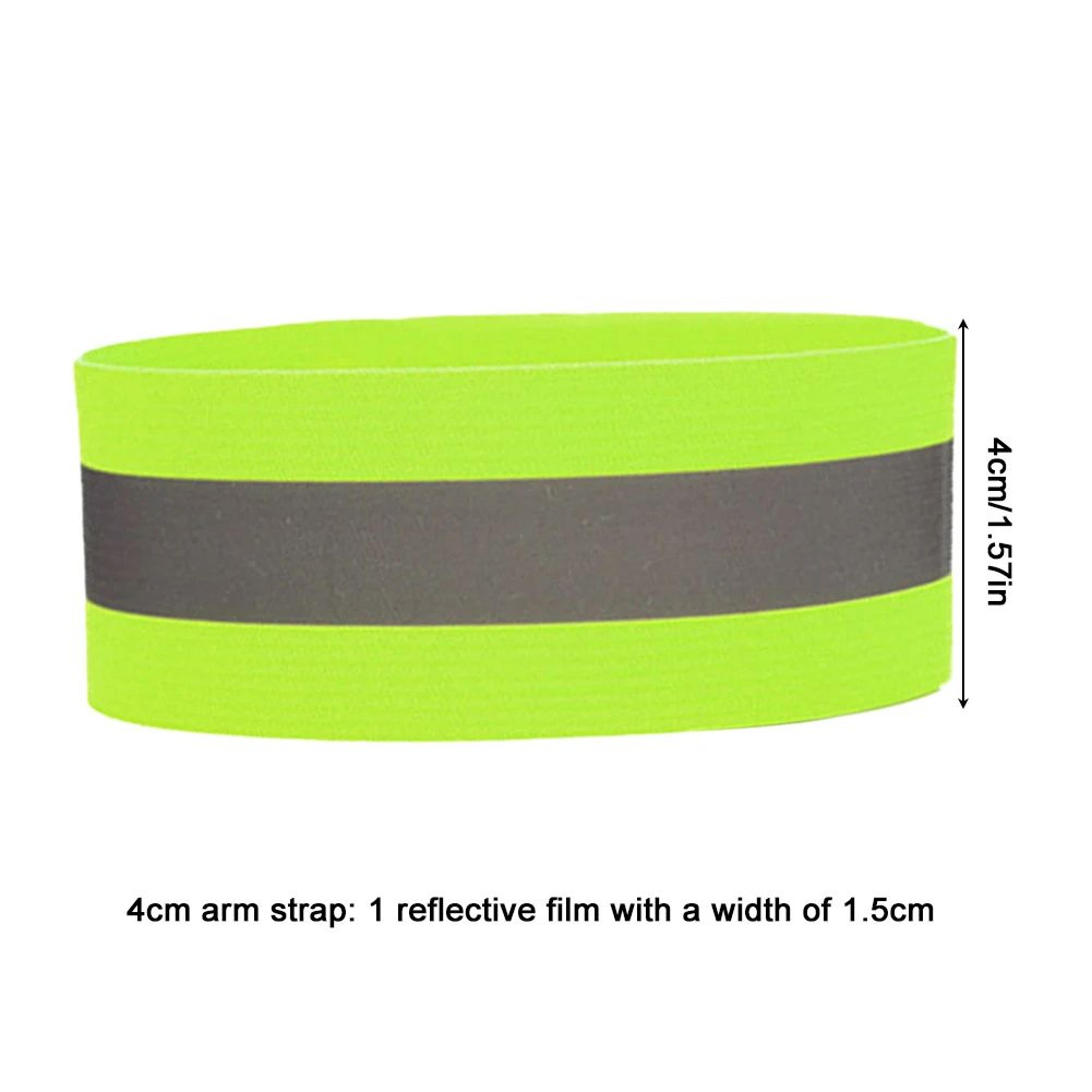 Reflective Safety Bands For Night Running Walking  Cycling  Adjustable Elastic Wrist Ankle  Arm Str 5