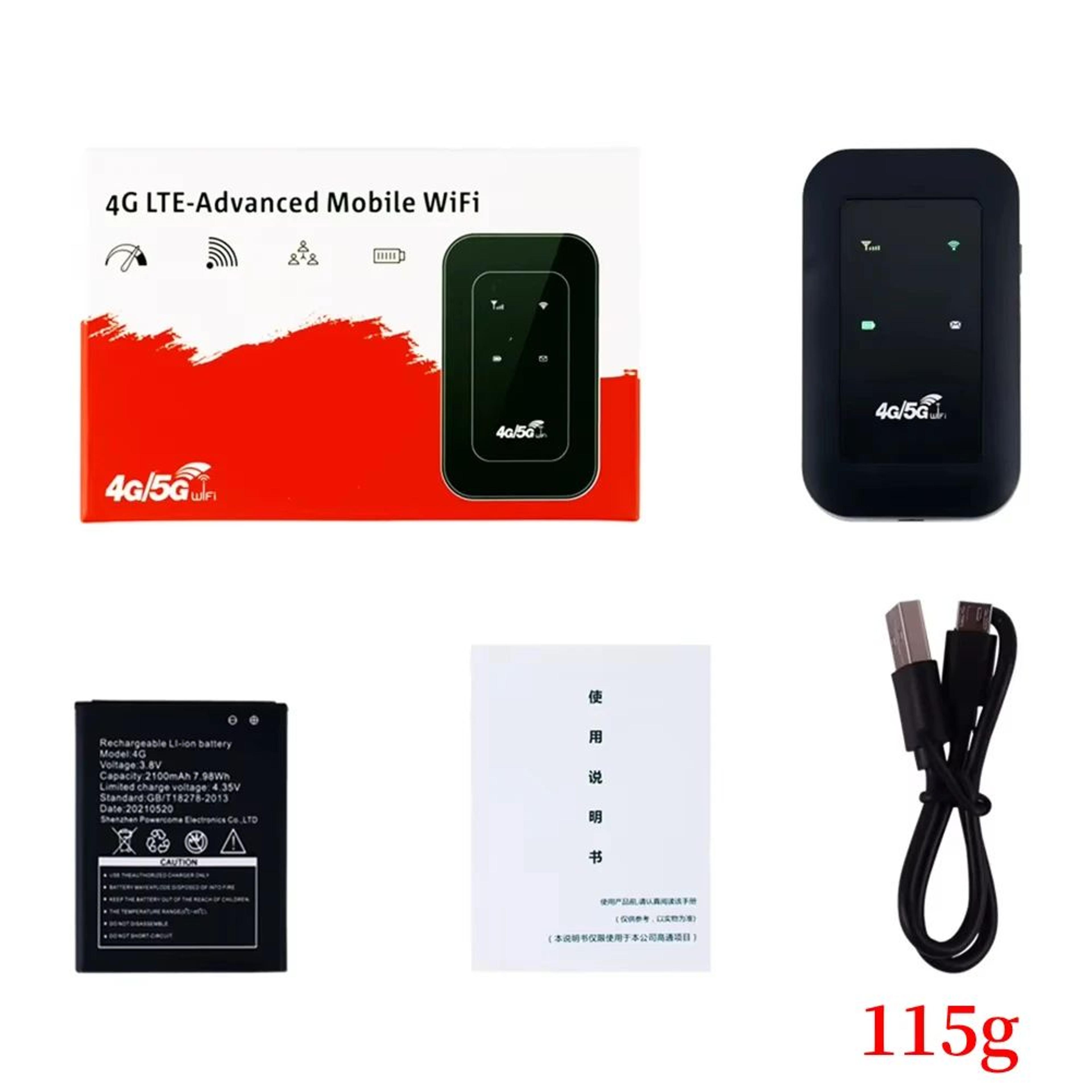 UltraConnect 4G LTE WiFi Router Portable Hotspot With SIM Card Slot  Signal Booster 5