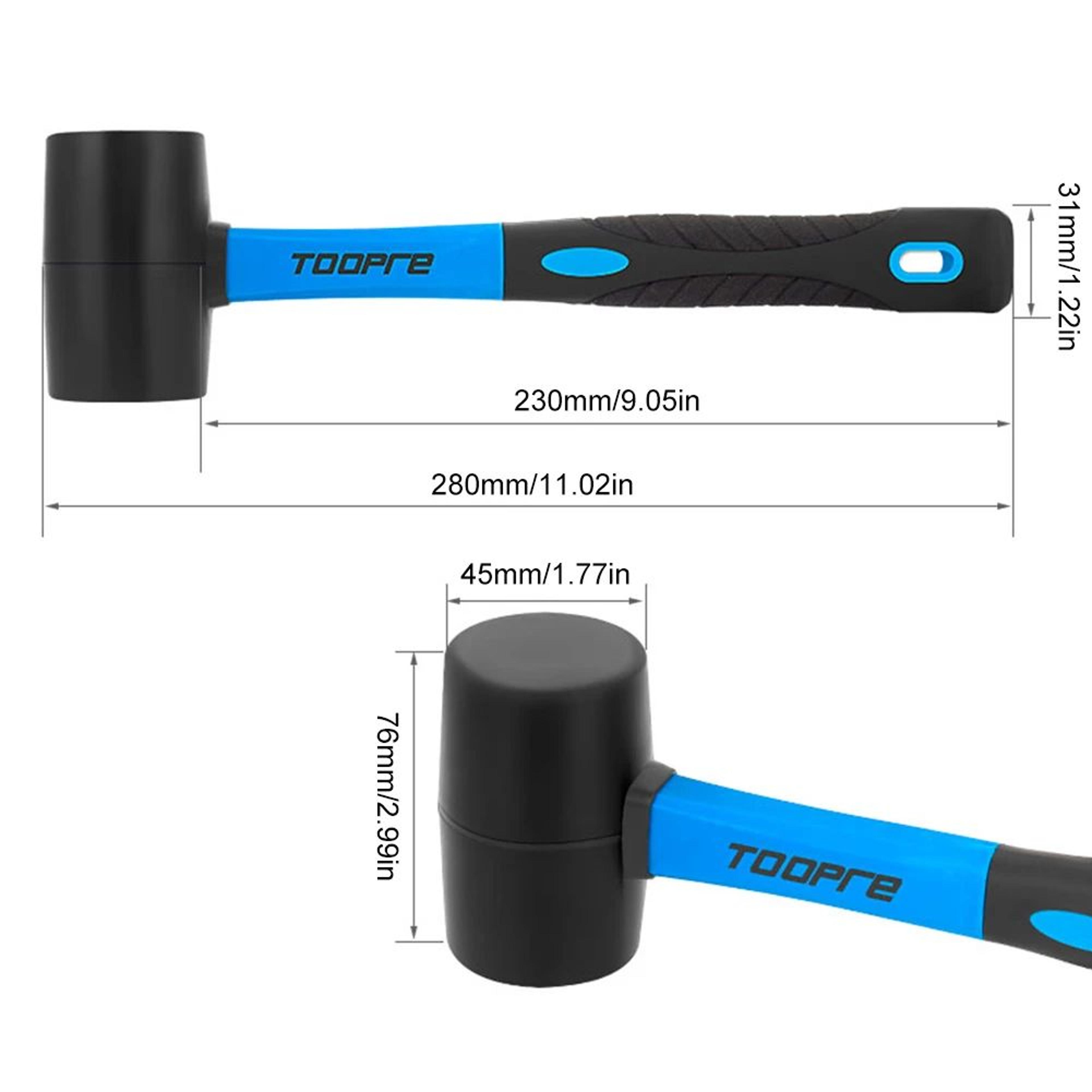 TOOPRE Multifunction Rubber Hammer For Bike Repair  Precision Workshop Tasks 1