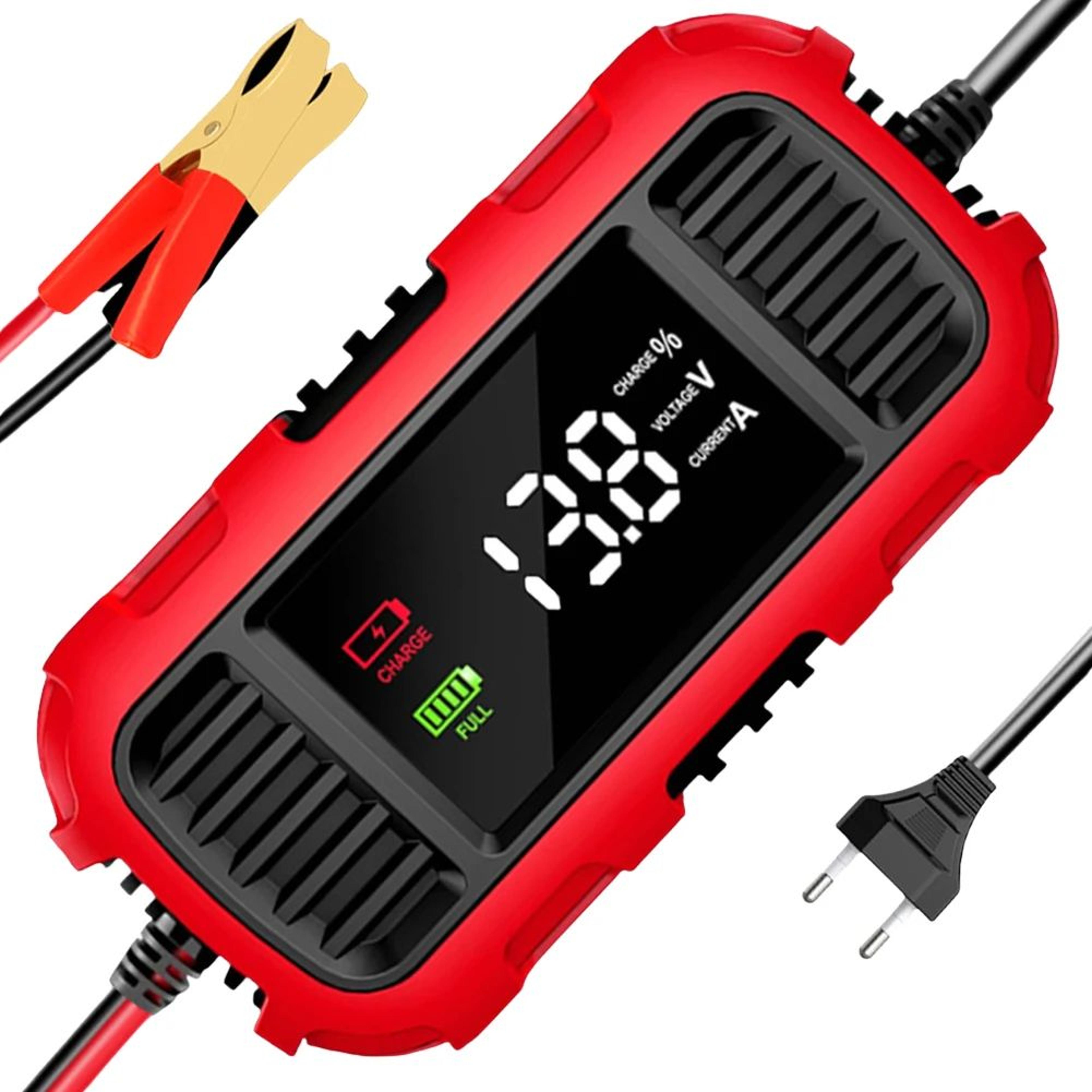 12V Smart Trickle Charger  Maintainer For Car And Motorcycle Batteries 6
