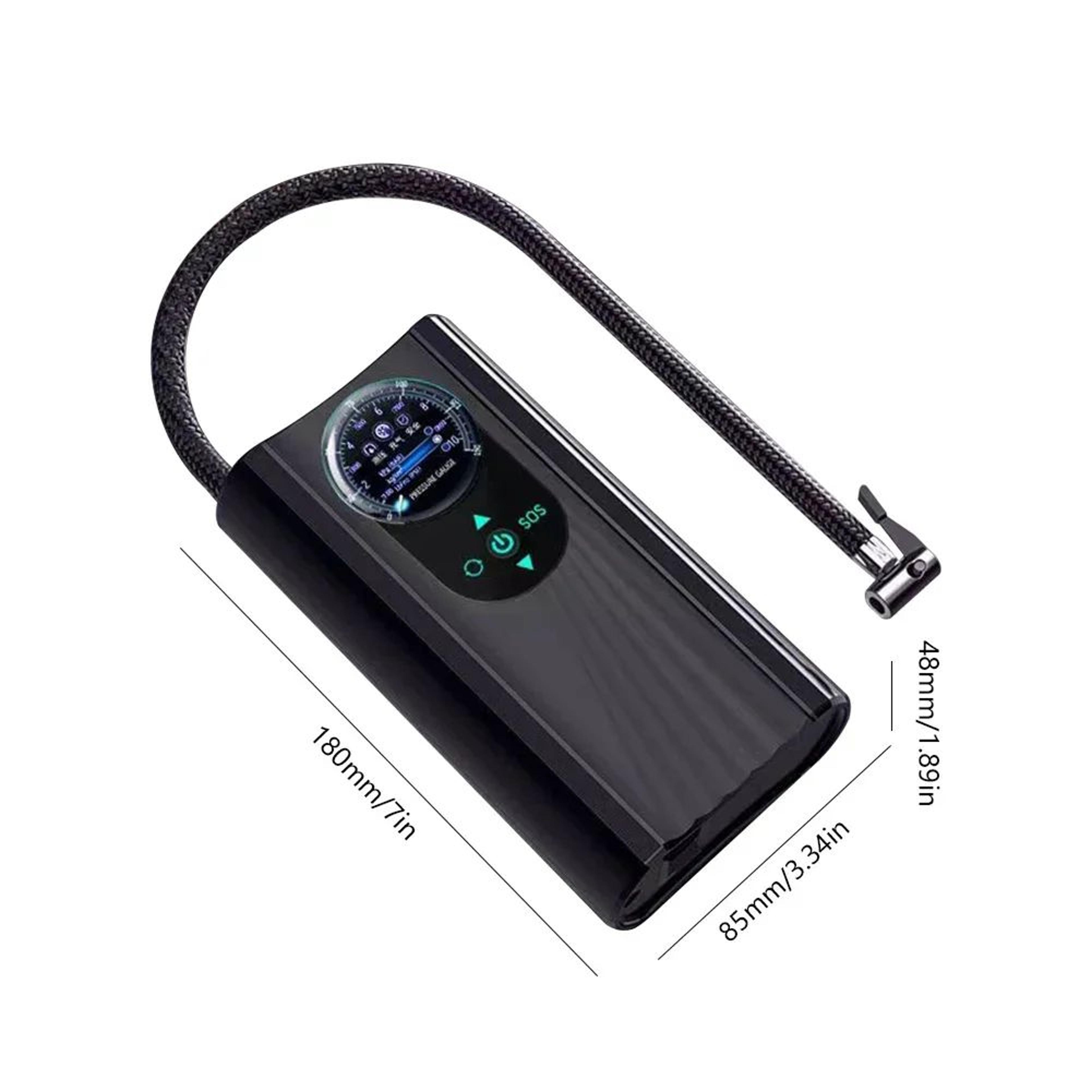 12V Portable Car Tire Inflator  High Precision Electric Air Compressor With Digital Gauge 5