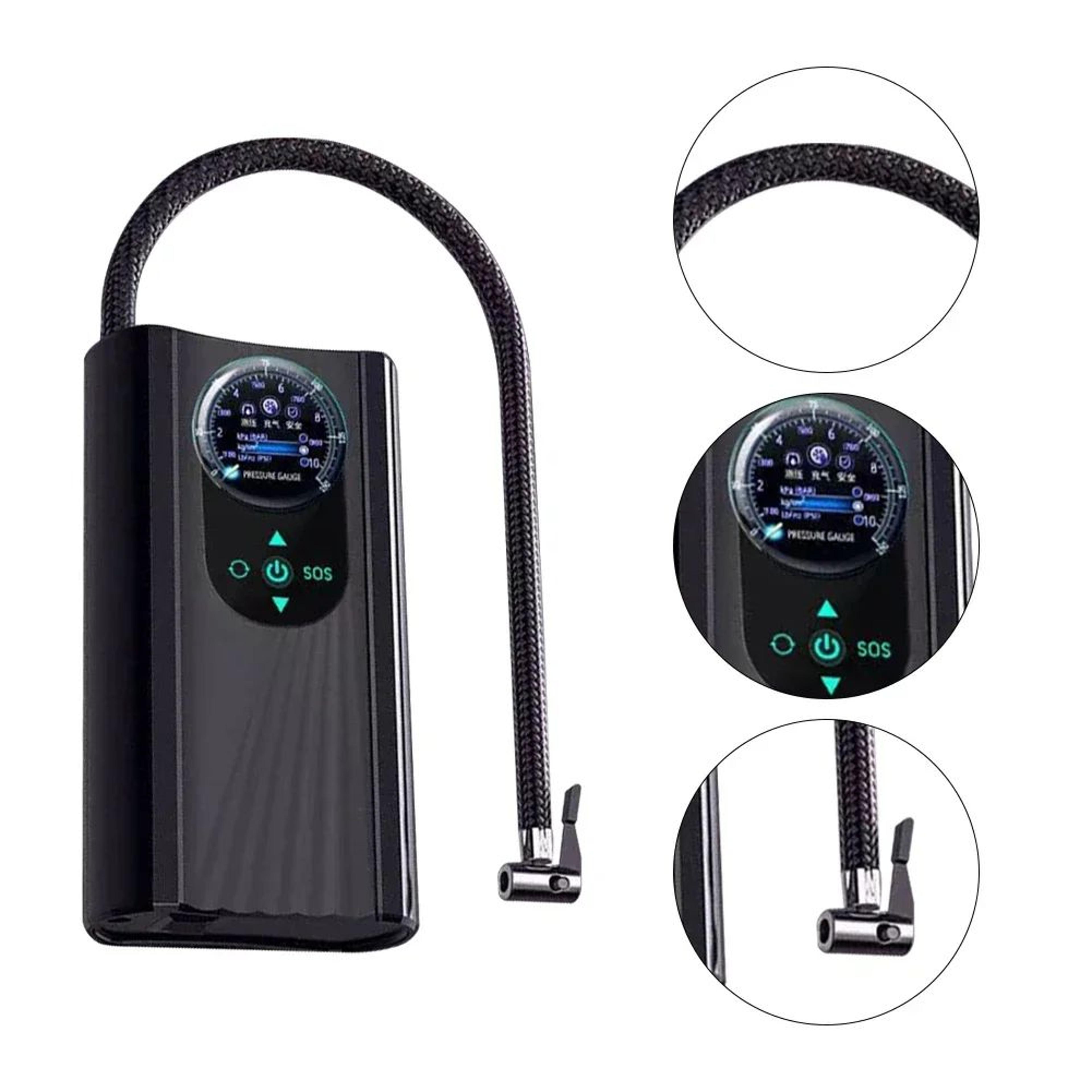 12V Portable Car Tire Inflator  High Precision Electric Air Compressor With Digital Gauge 7