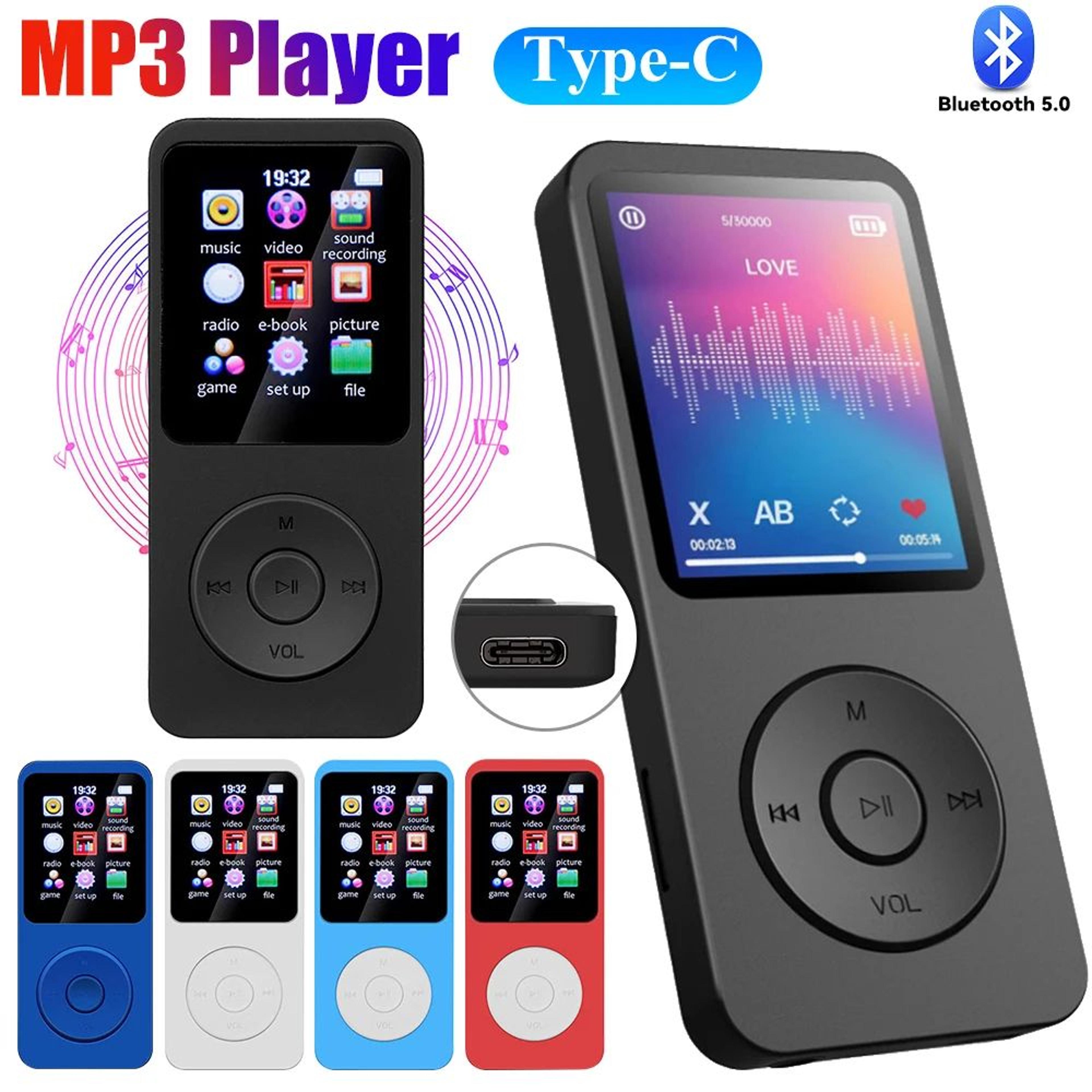 TypeC HiFi Lossless MP3 Player With Bluetooth 50  FM Radio 1