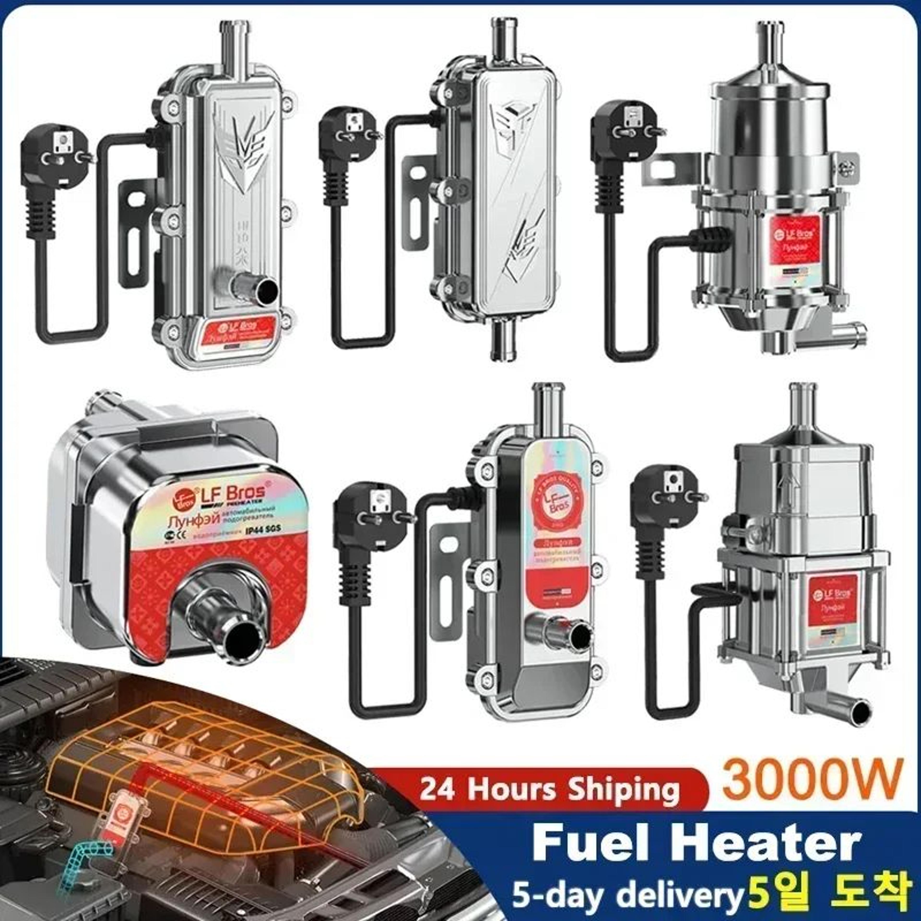 HighPerformance 3000W Diesel Engine Coolant Heater For Cars  Trucks 220V 1