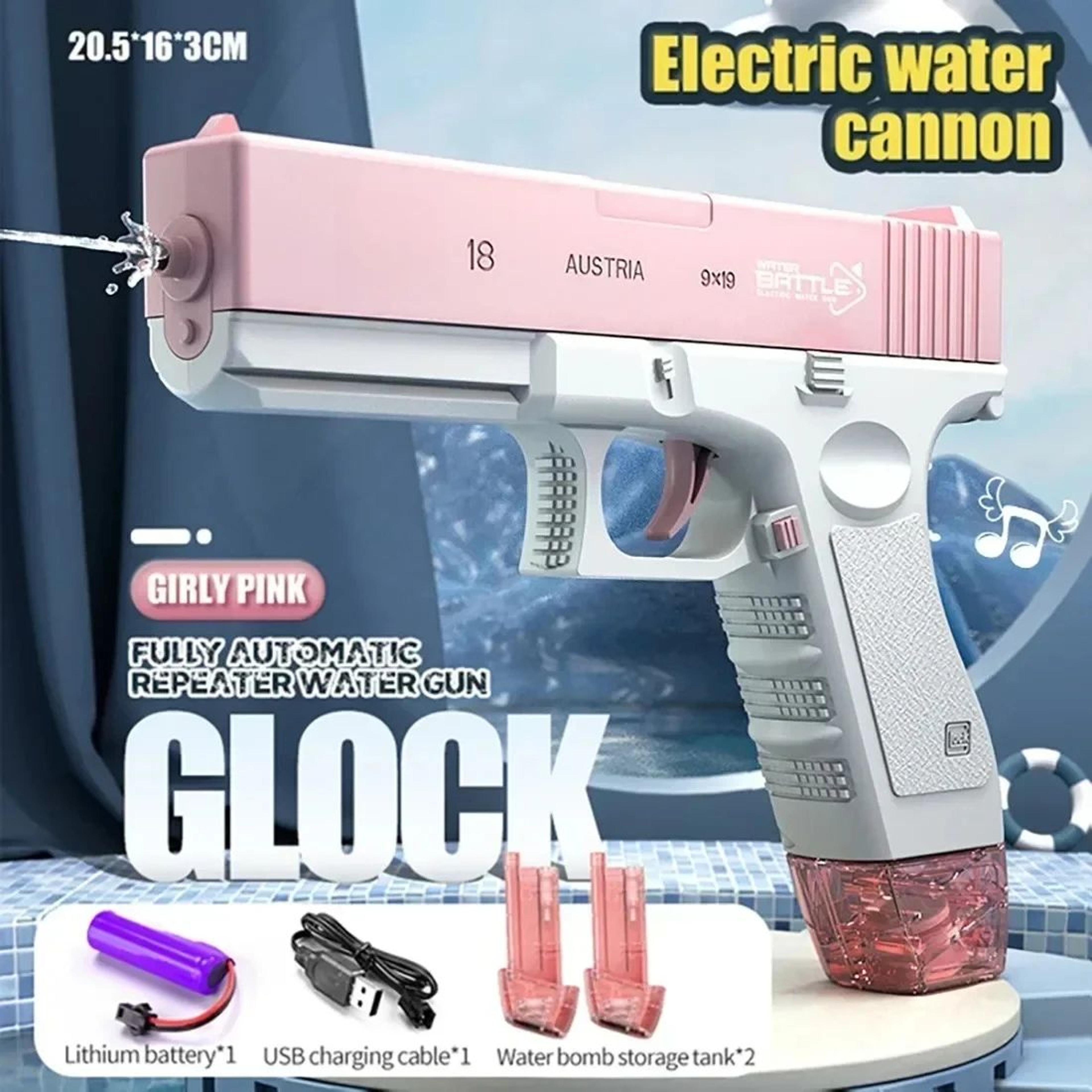 AquaStrike Pro M416 Electric Water Gun  Fully Automatic Rechargeable Blaster For Kids  Teens 6