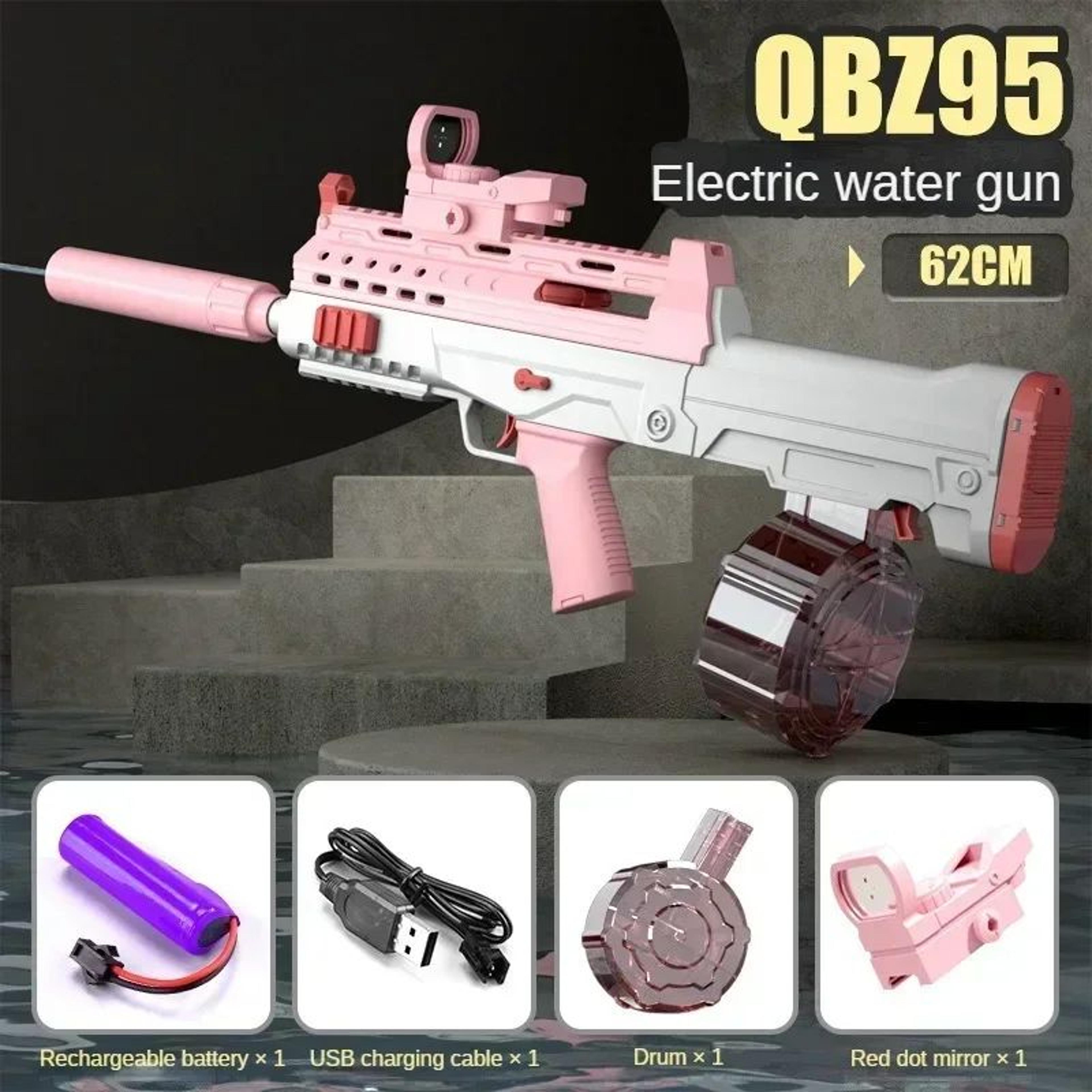 AquaStrike Pro M416 Electric Water Gun  Fully Automatic Rechargeable Blaster For Kids  Teens 9
