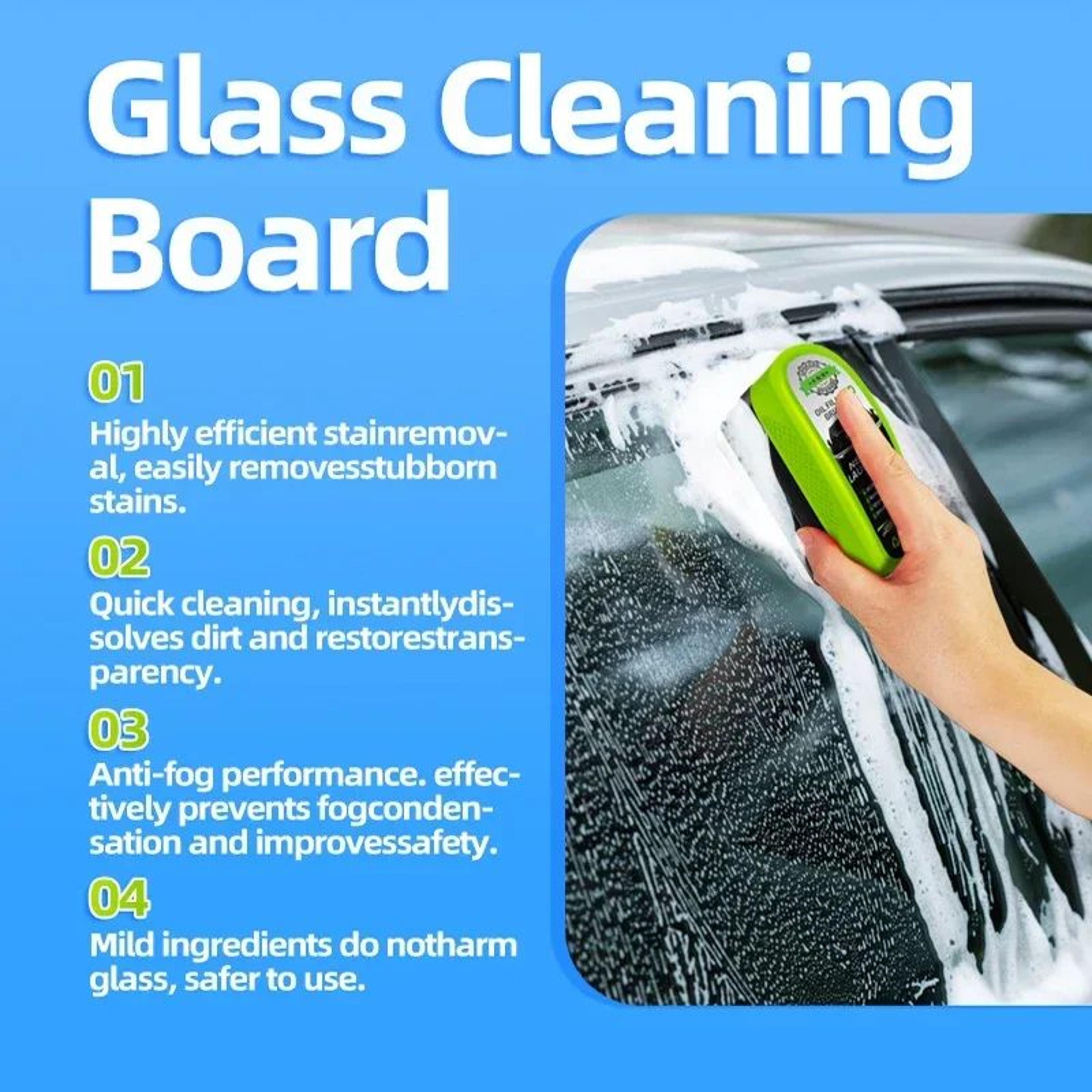 Car Glass Oil Film Remover Wipe  Crystal Clear Windshield  Window Cleaner 4