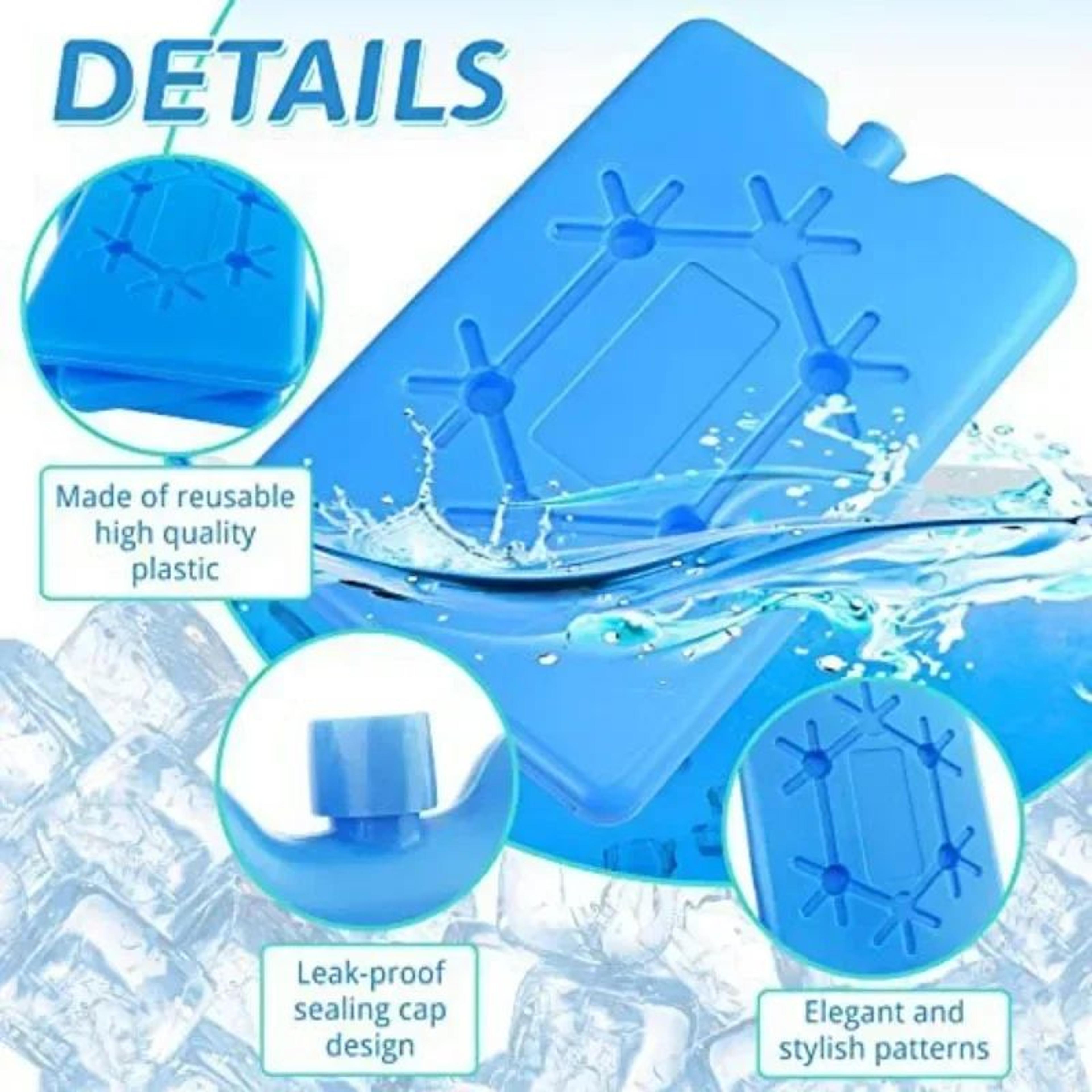Premium Reusable Ice Pack For Fresh Food Storage  LongLasting Cooling 2