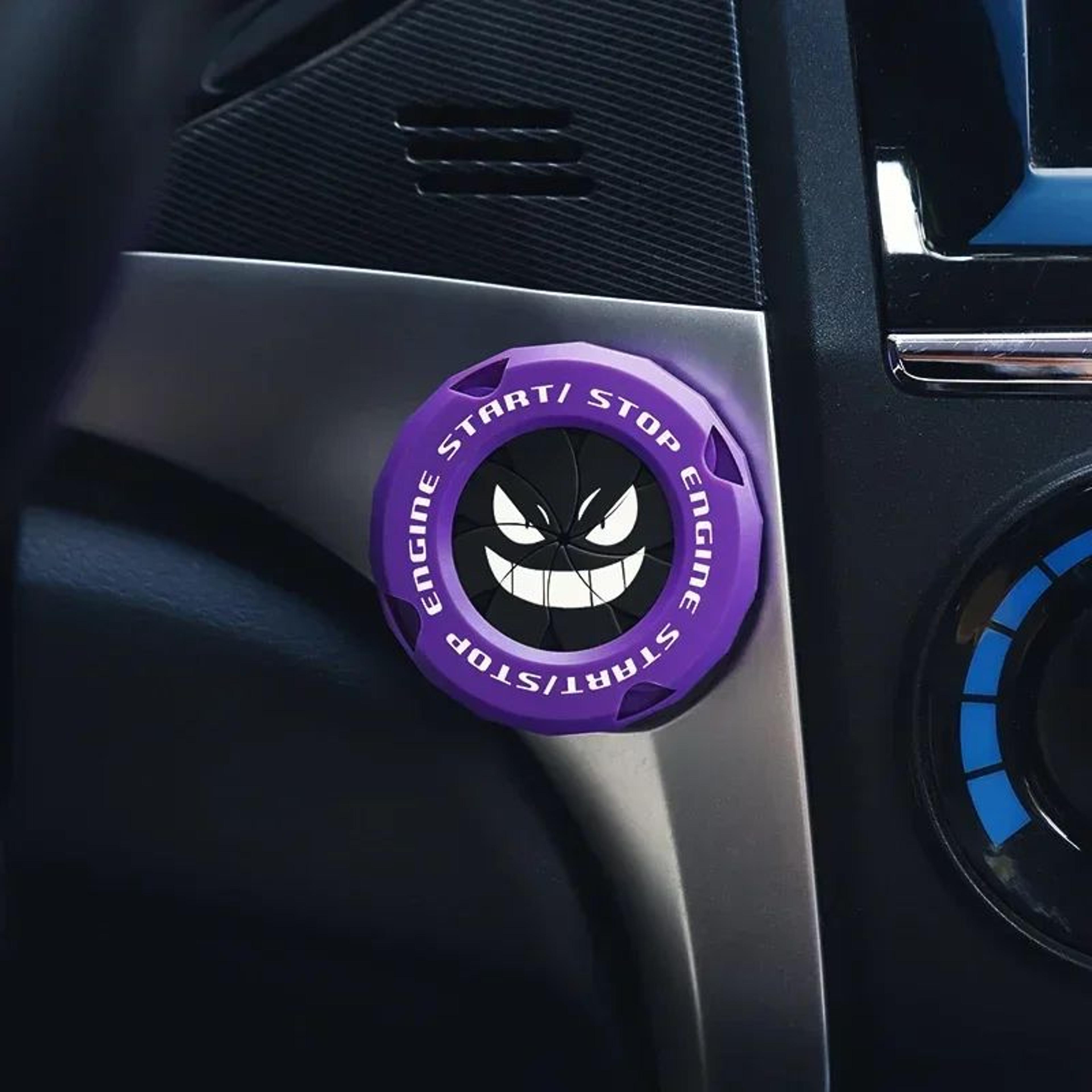 Car Engine Start Button Cover Ring  Stylish Ignition Protection For Car  Motorcycle Interiors 5