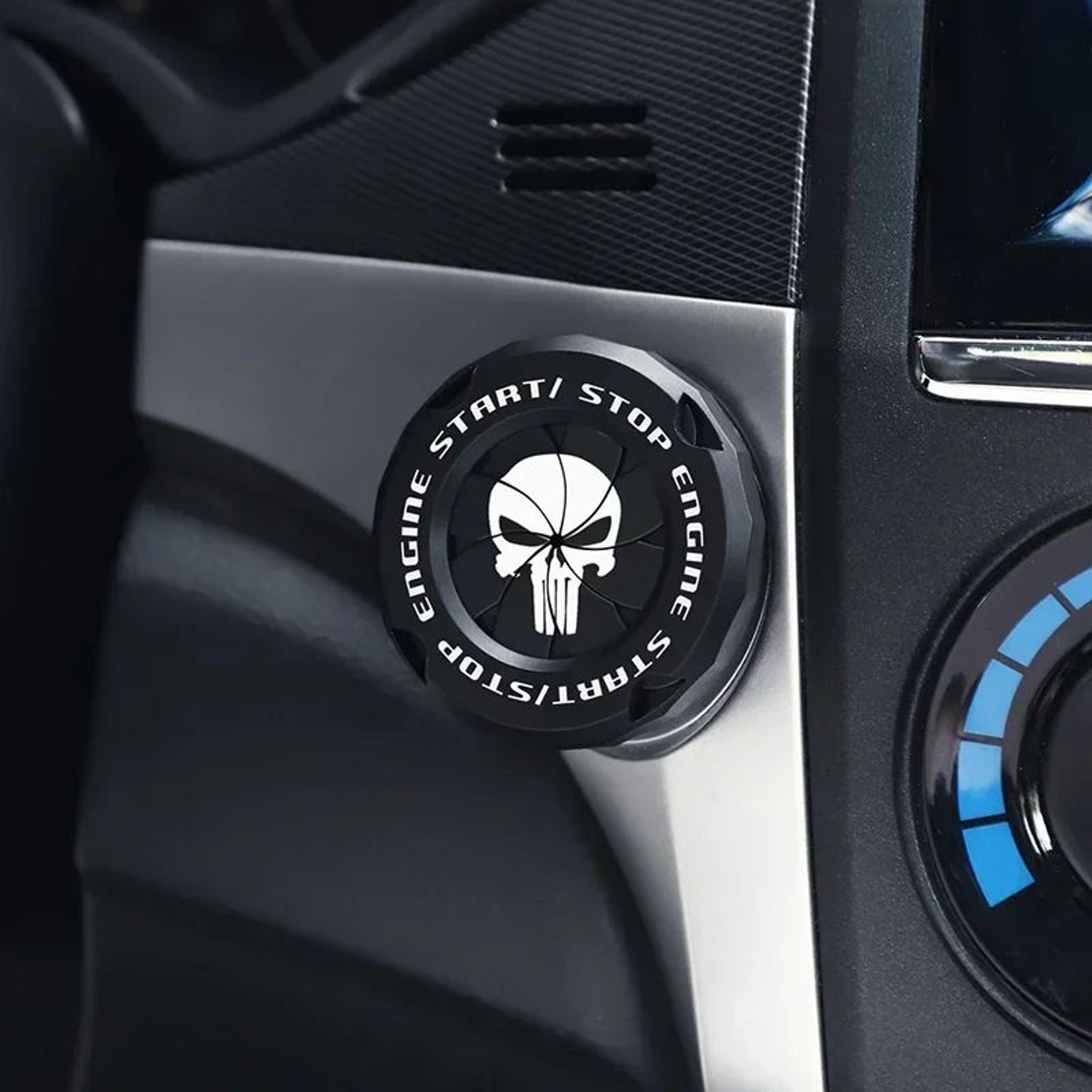 Car Engine Start Button Cover Ring  Stylish Ignition Protection For Car  Motorcycle Interiors 6