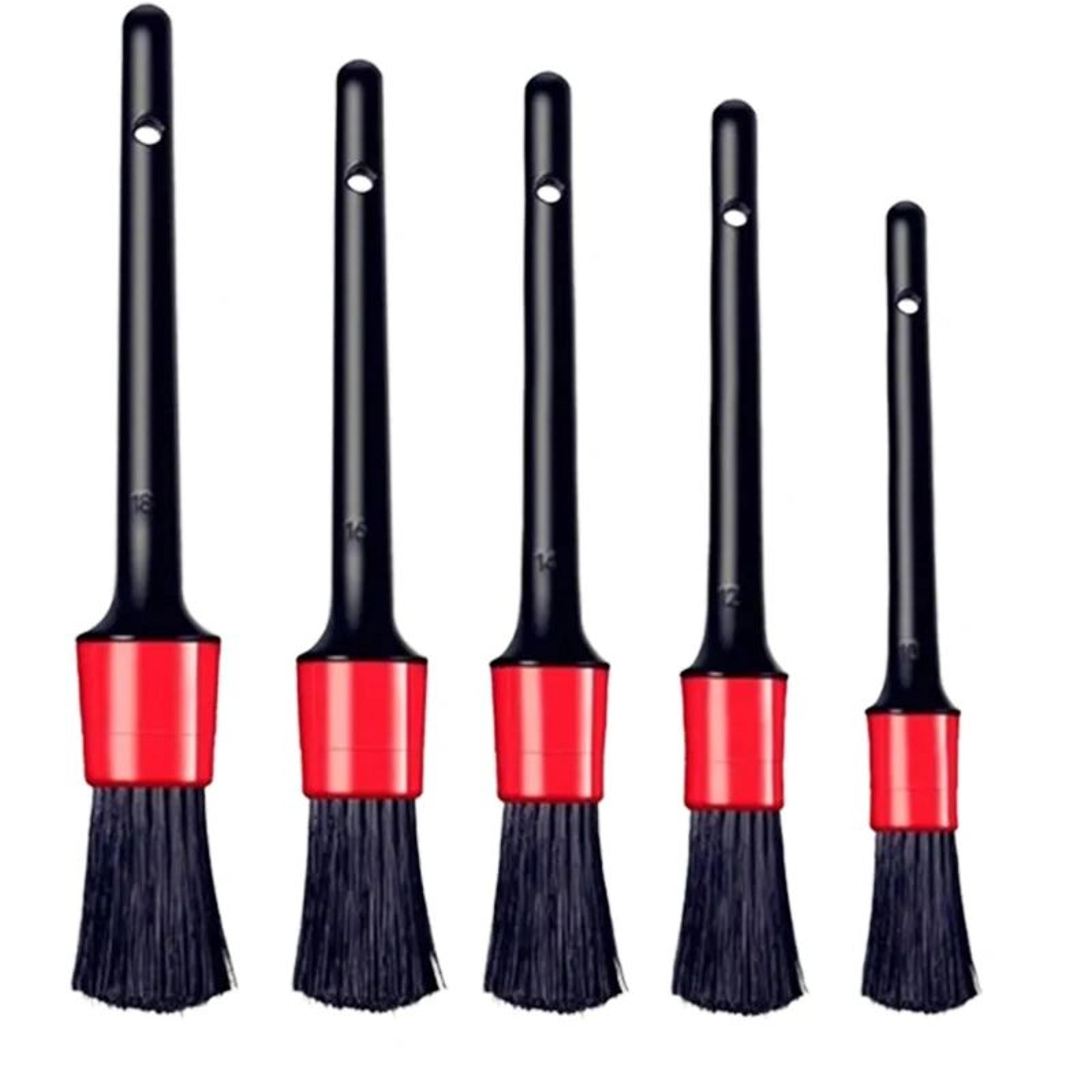 Professional Car Detailing Brush Set For Interior Wheels  Rims 15 PCS 0