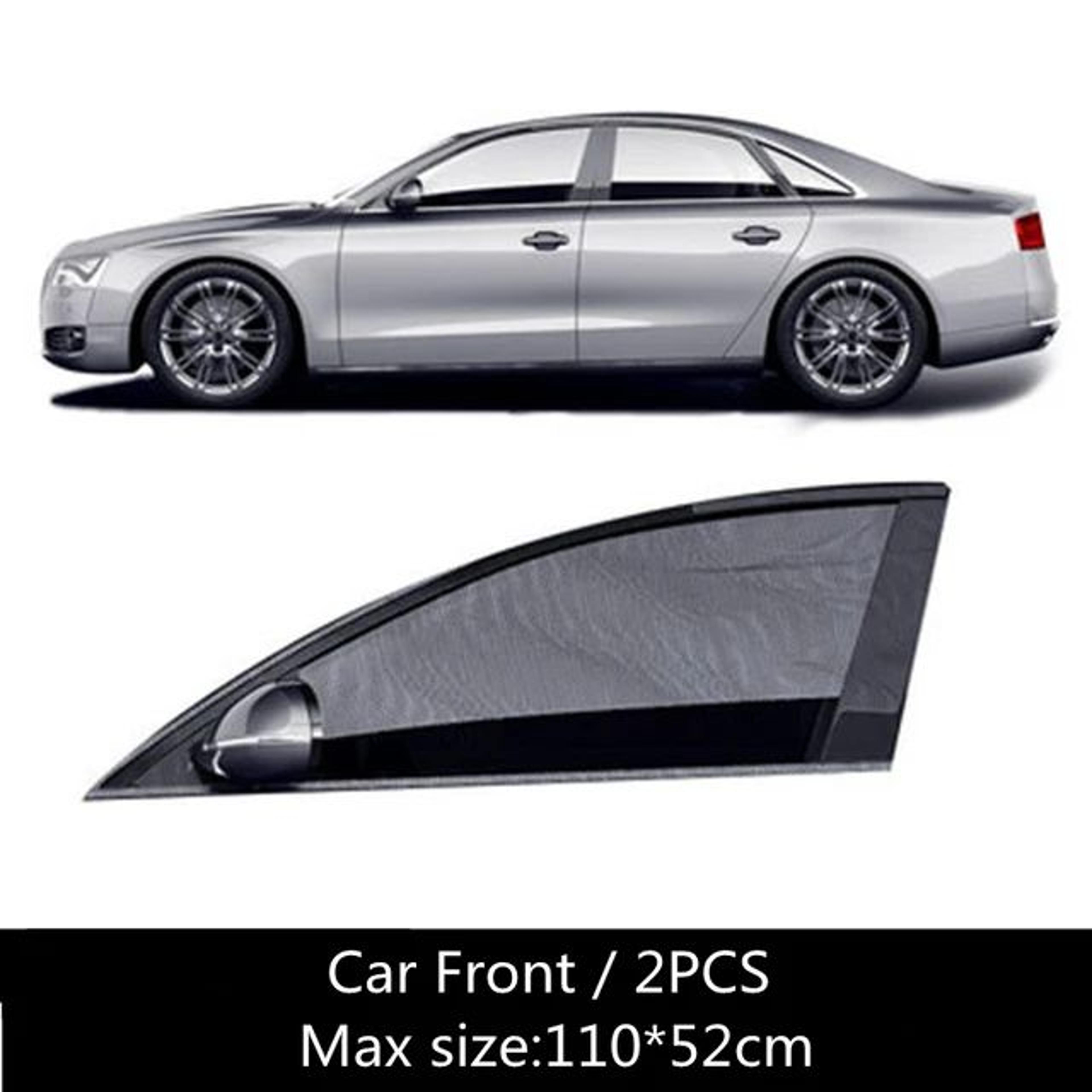 Universal Car Window Sunshade Curtains With Mosquito Mesh  UV  Insect Protection For SUVs And Cars 6
