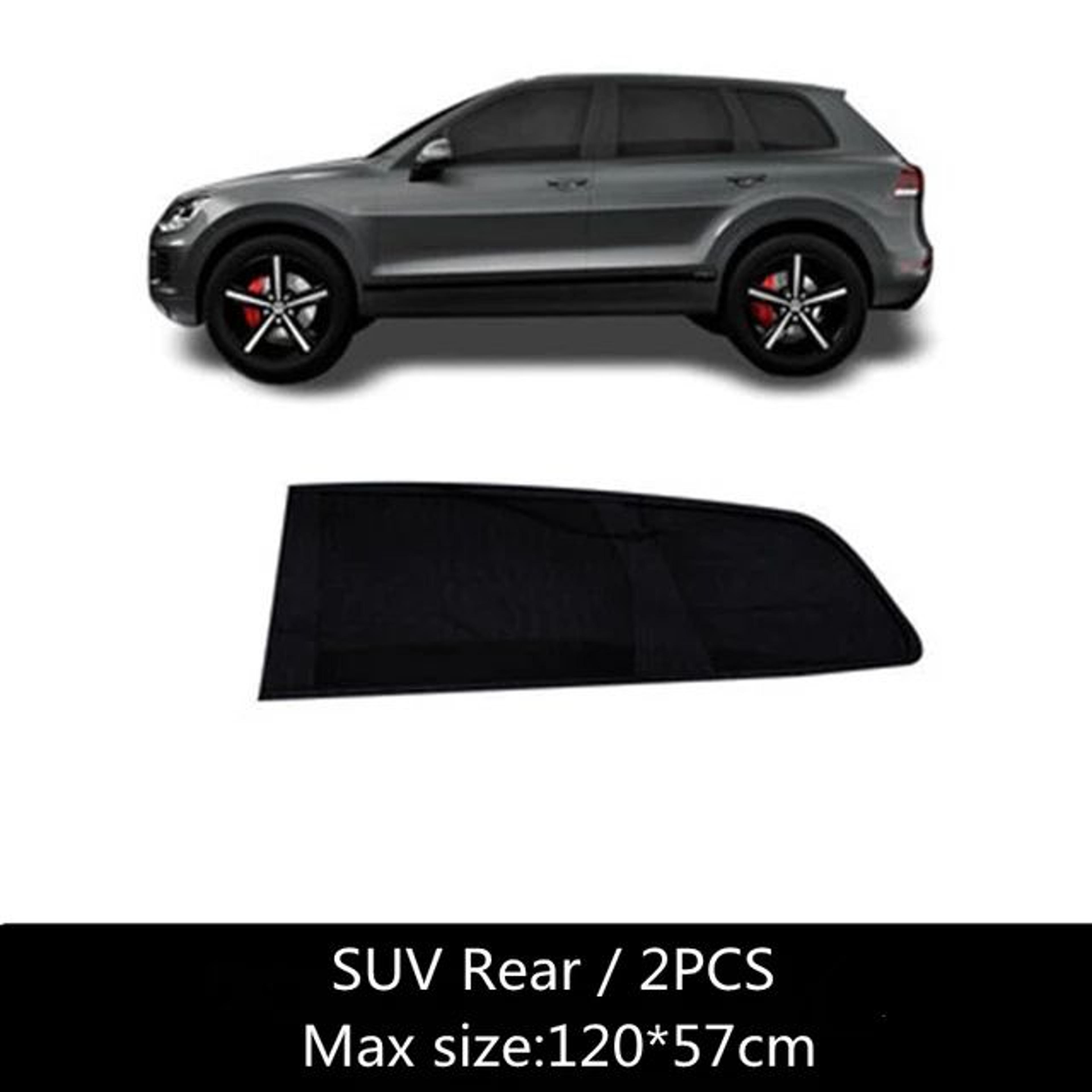Universal Car Window Sunshade Curtains With Mosquito Mesh  UV  Insect Protection For SUVs And Cars 9